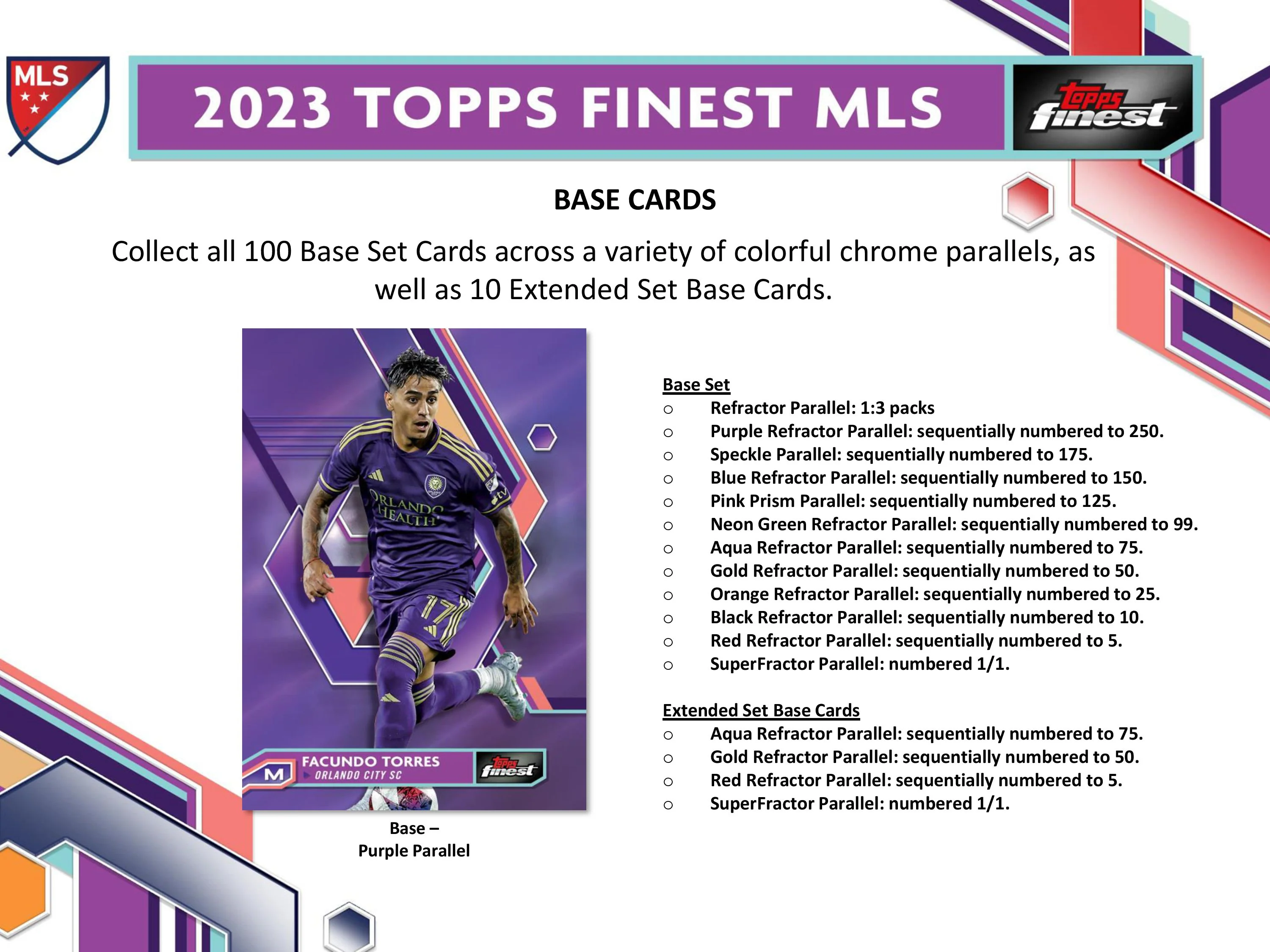 2023 Topps Finest Major League Soccer Hobby Box - Image 3