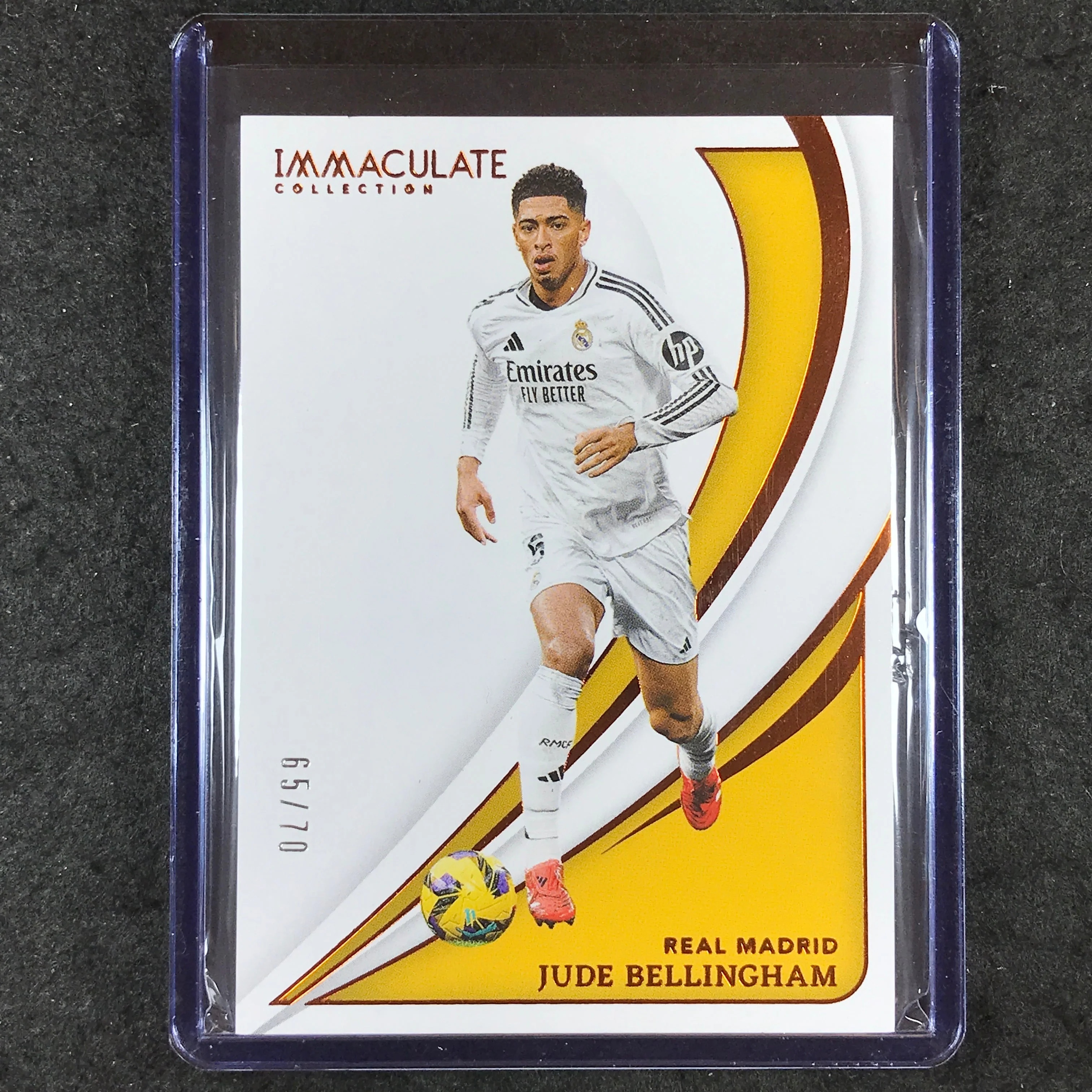 2024-25 Immaculate Soccer JUDE BELLINGHAM Base 65/70 #31