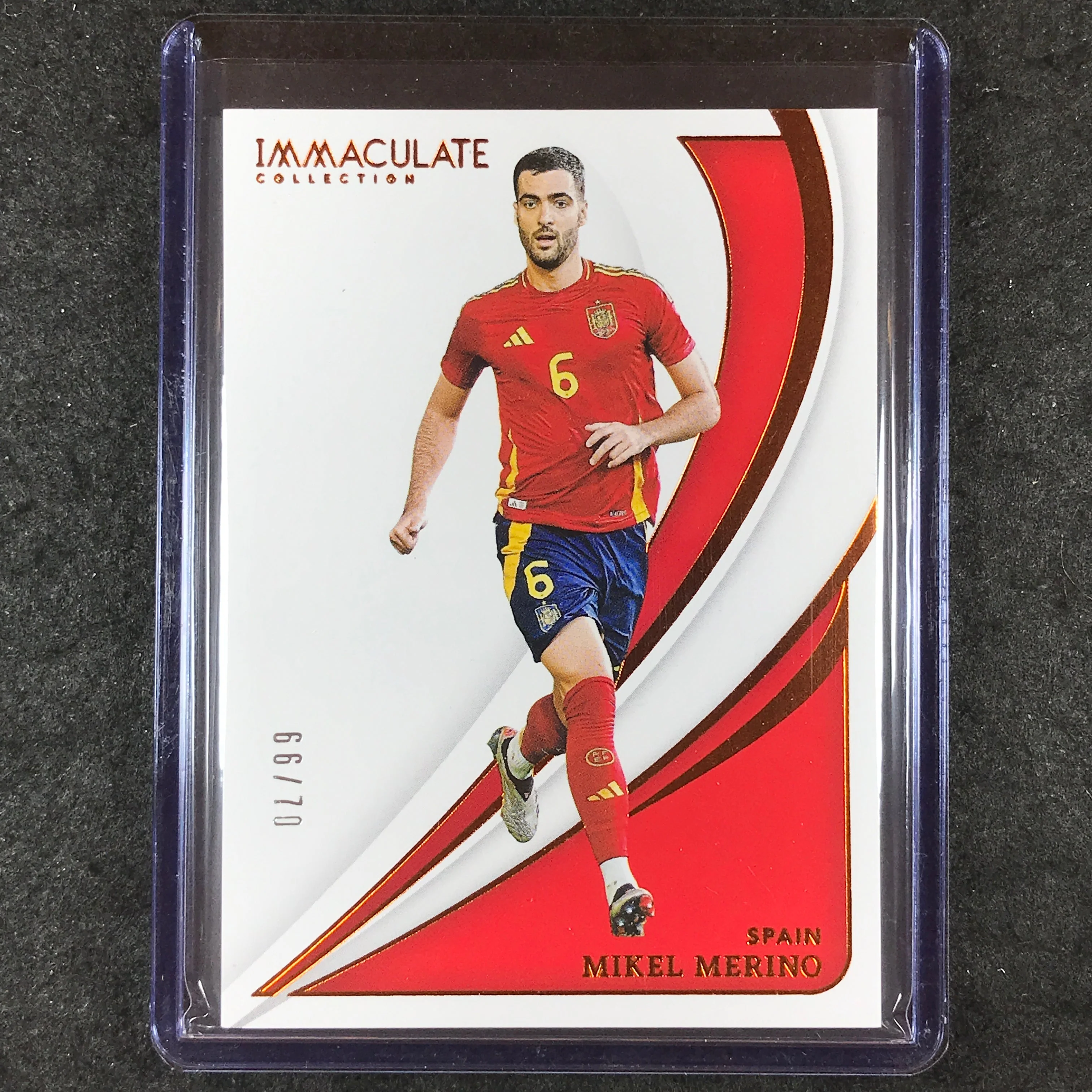 2024-25 Immaculate Soccer MIKEL MERINO Base 66/70 #120