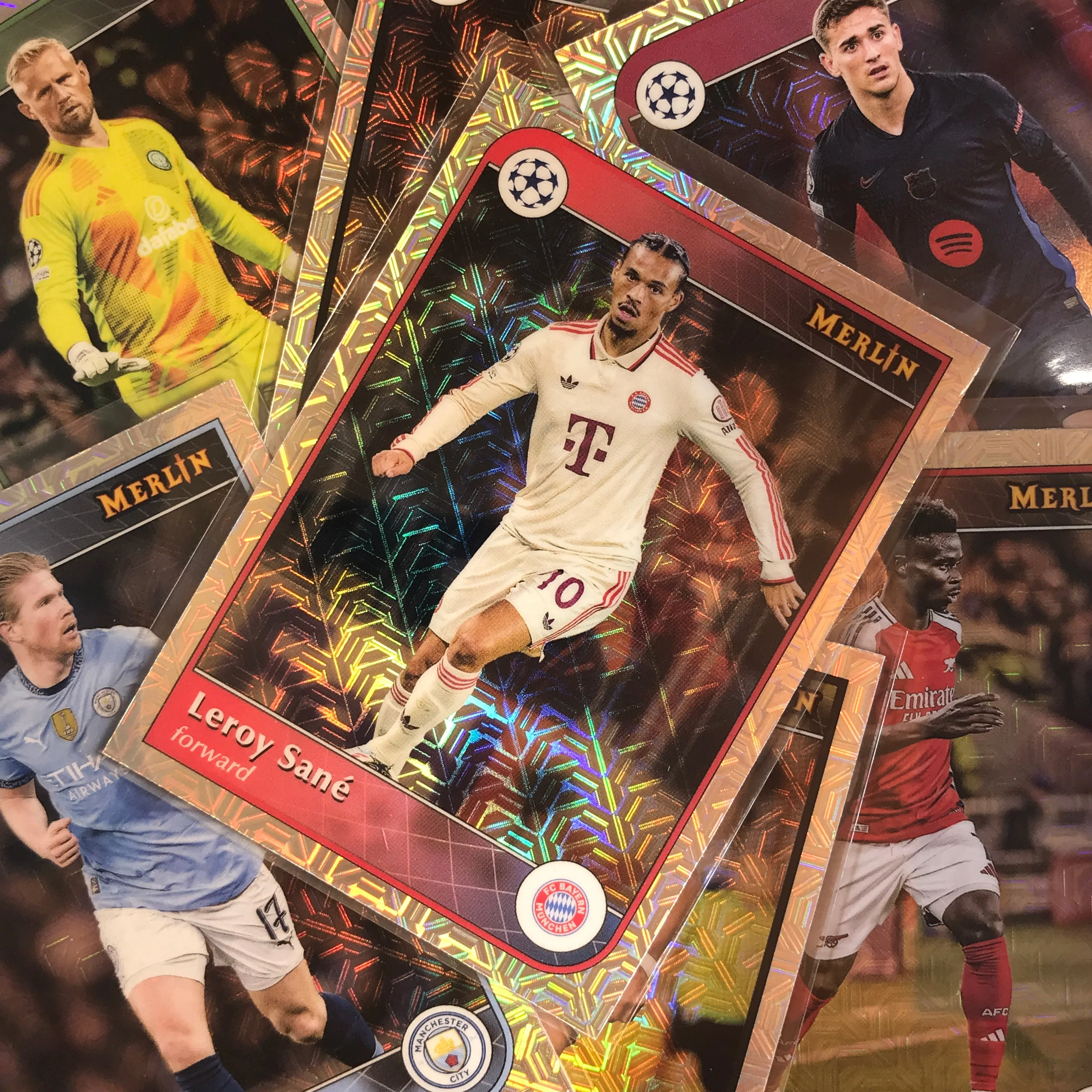 2024-25 Merlin UEFA Club Comp DAN NDOYE Mojo Refractor #163