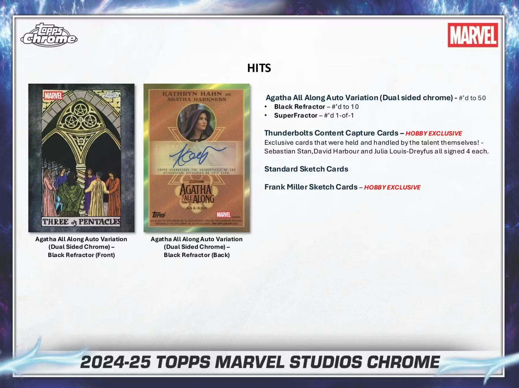 2024-25 Topps Marvel Studios Chrome Breaker Delight Box - Image 17