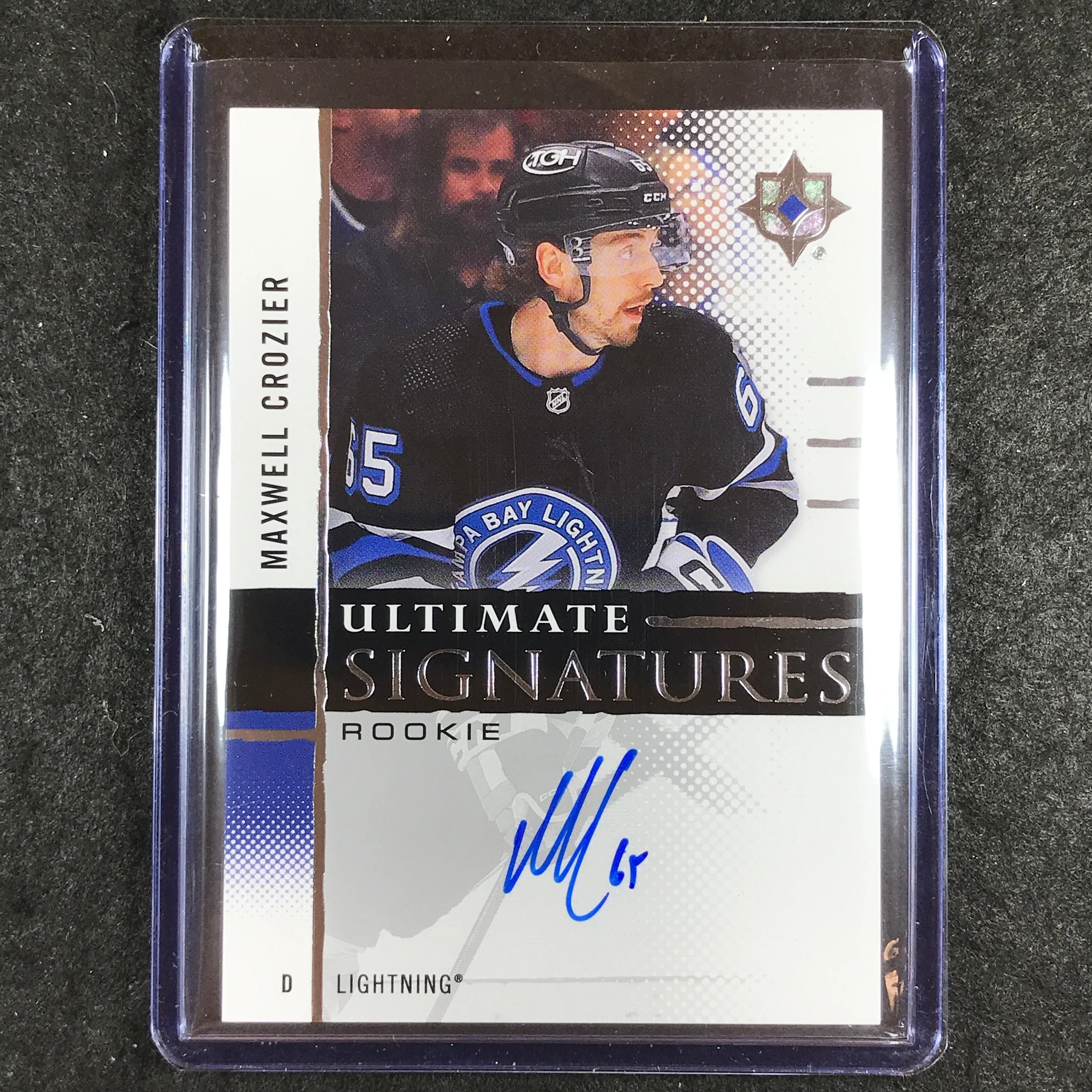 2024-25 Ultimate Hockey MAXWELL CROZIER Ultimate Rookie Signatures Auto #URS-MC