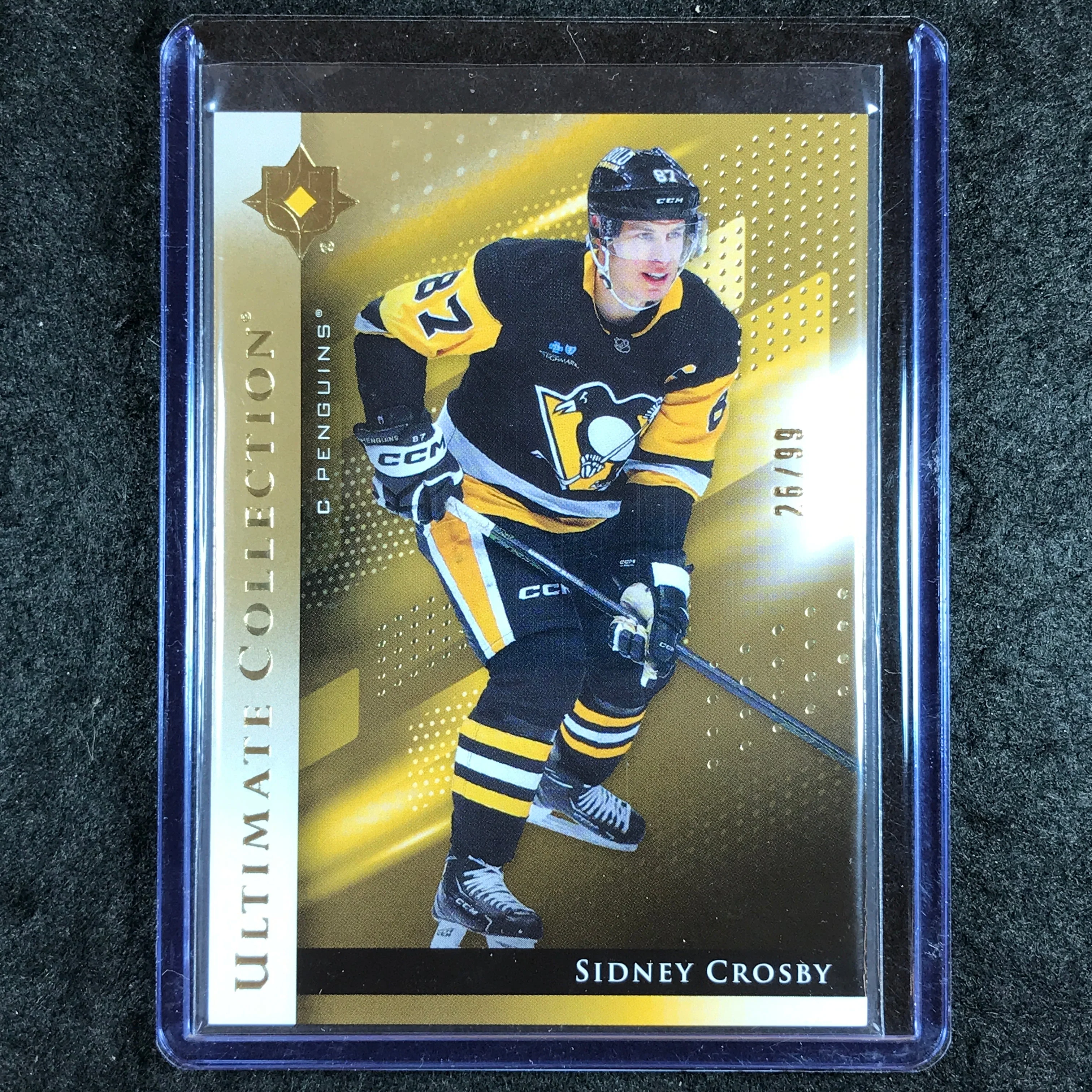 2024-25 Ultimate Hockey SIDNEY CROSBY Base Gold 26/99 #46