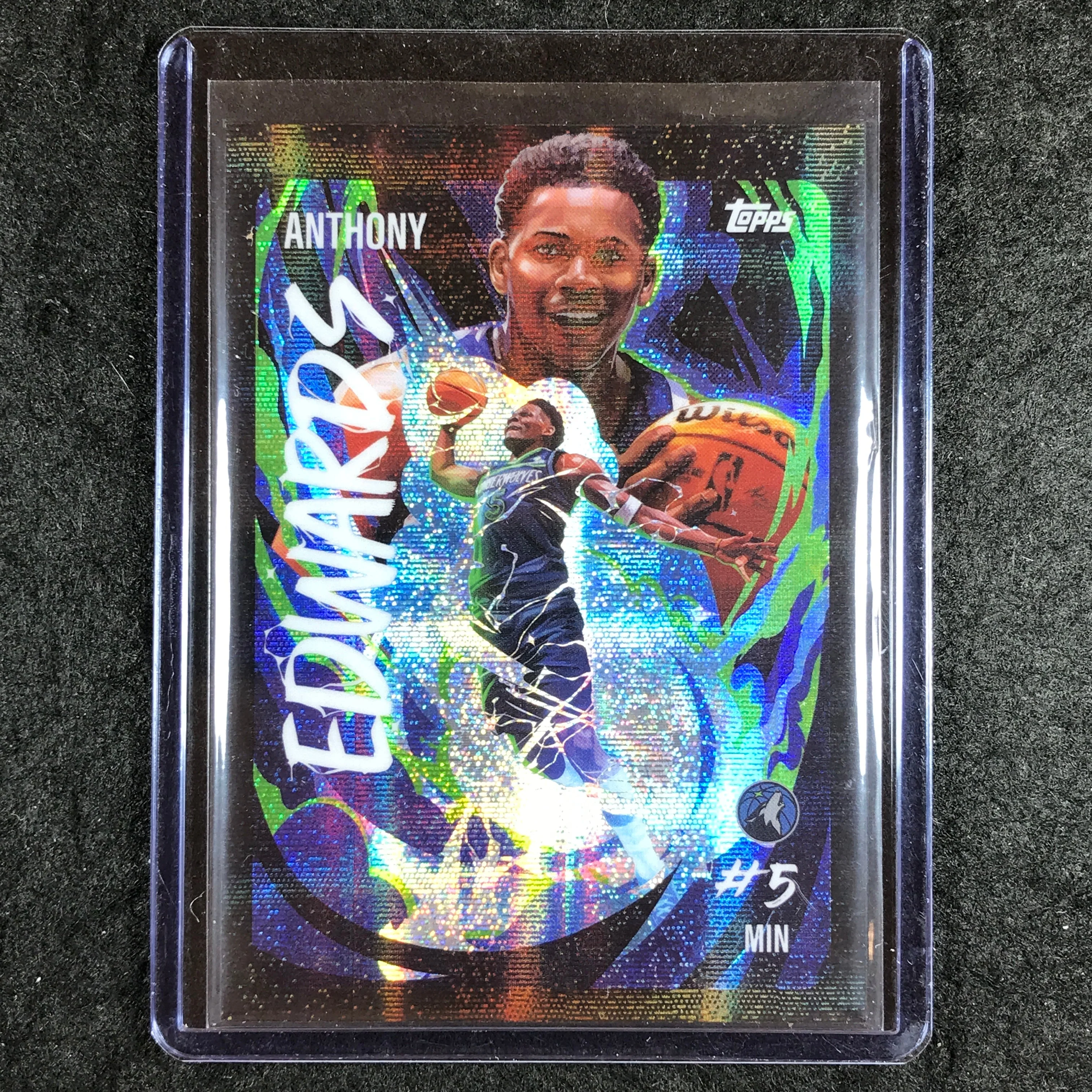 2025-26 Topps Chrome ANTHONY EDWARDS Ultra Violet All-Stars SSP #7