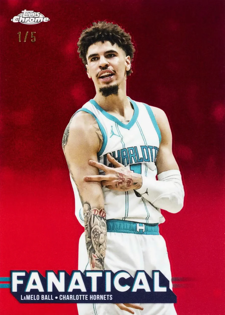 2025-26 Topps Chrome Basketball Hobby Pack - Image 10