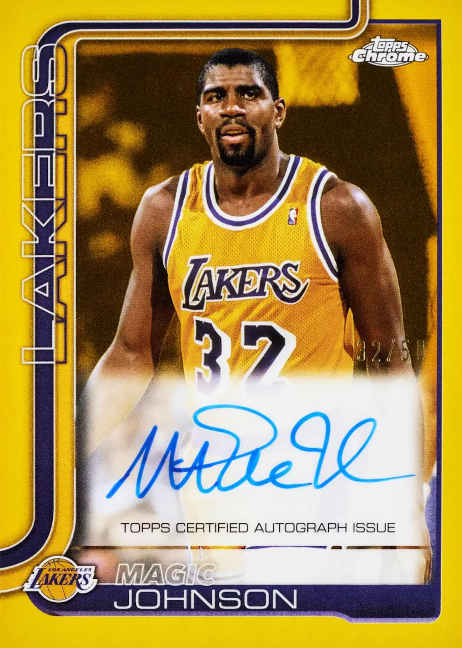 2025-26 Topps Chrome Basketball Hobby Pack - Image 12