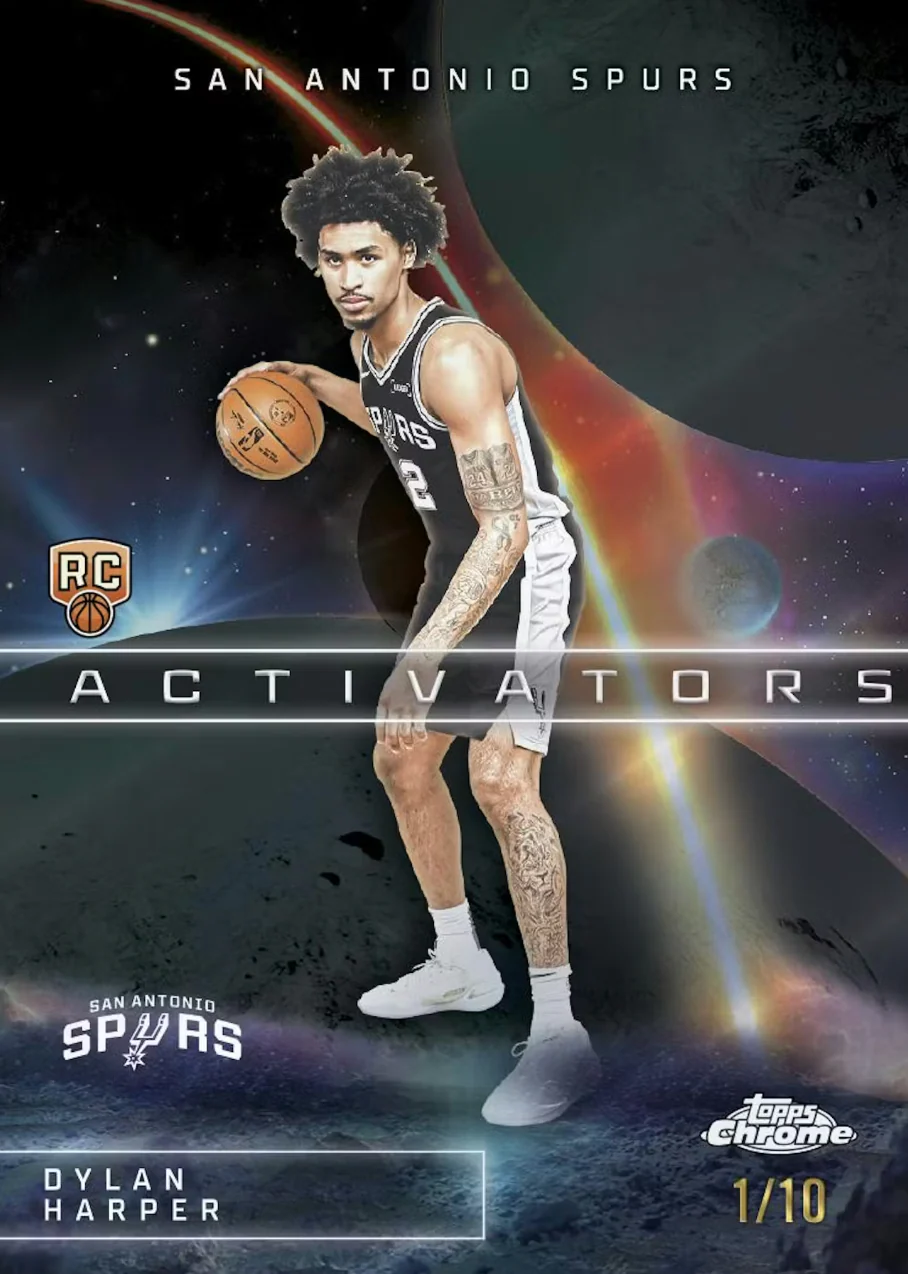2025-26 Topps Chrome Basketball Hobby Pack - Image 13