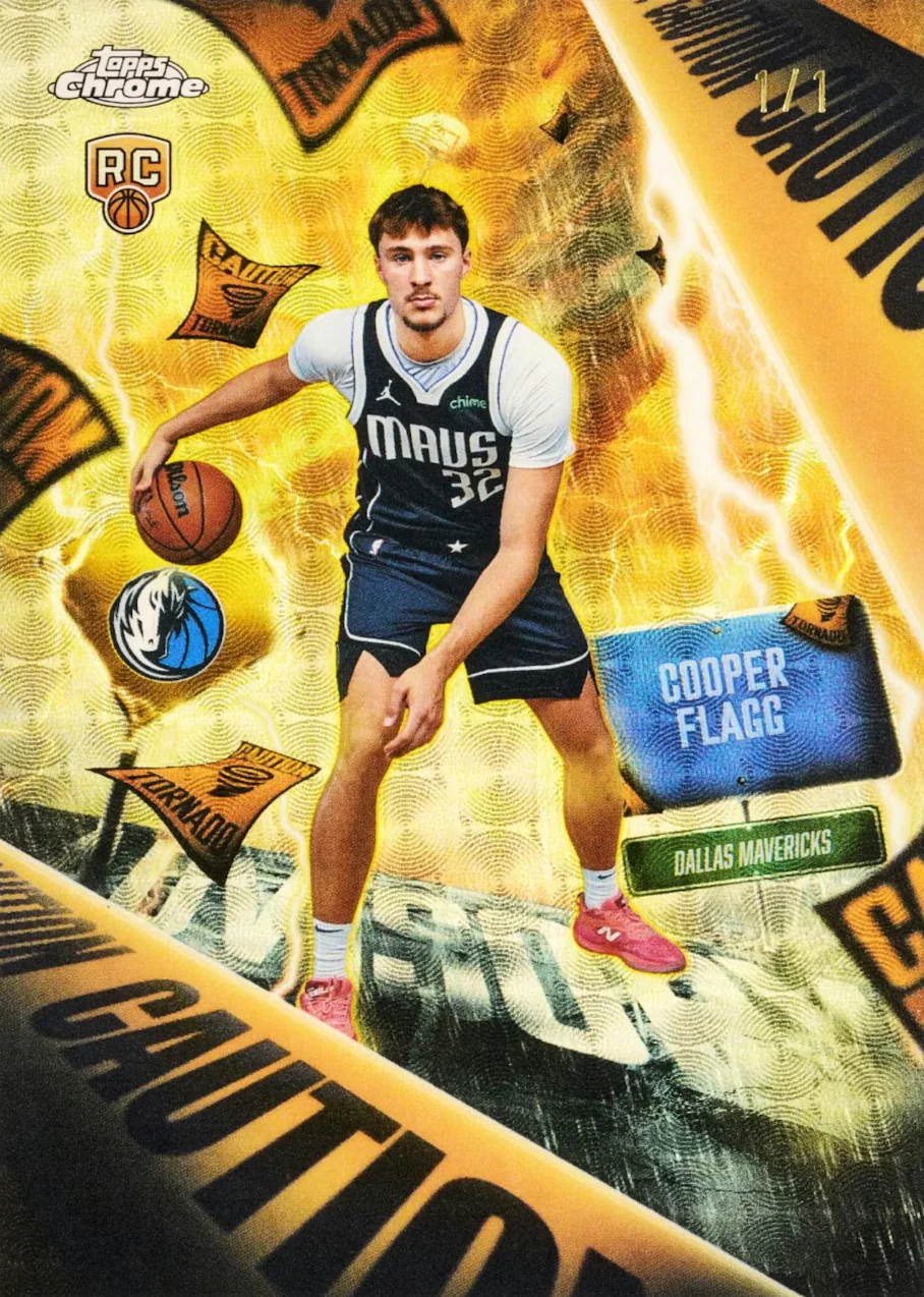 2025-26 Topps Chrome Basketball Hobby Pack - Image 14