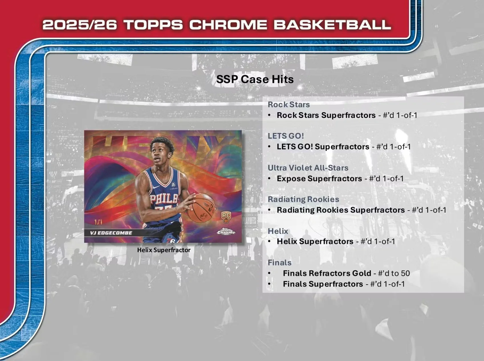 2025-26 Topps Chrome Basketball Hobby Pack - Image 5