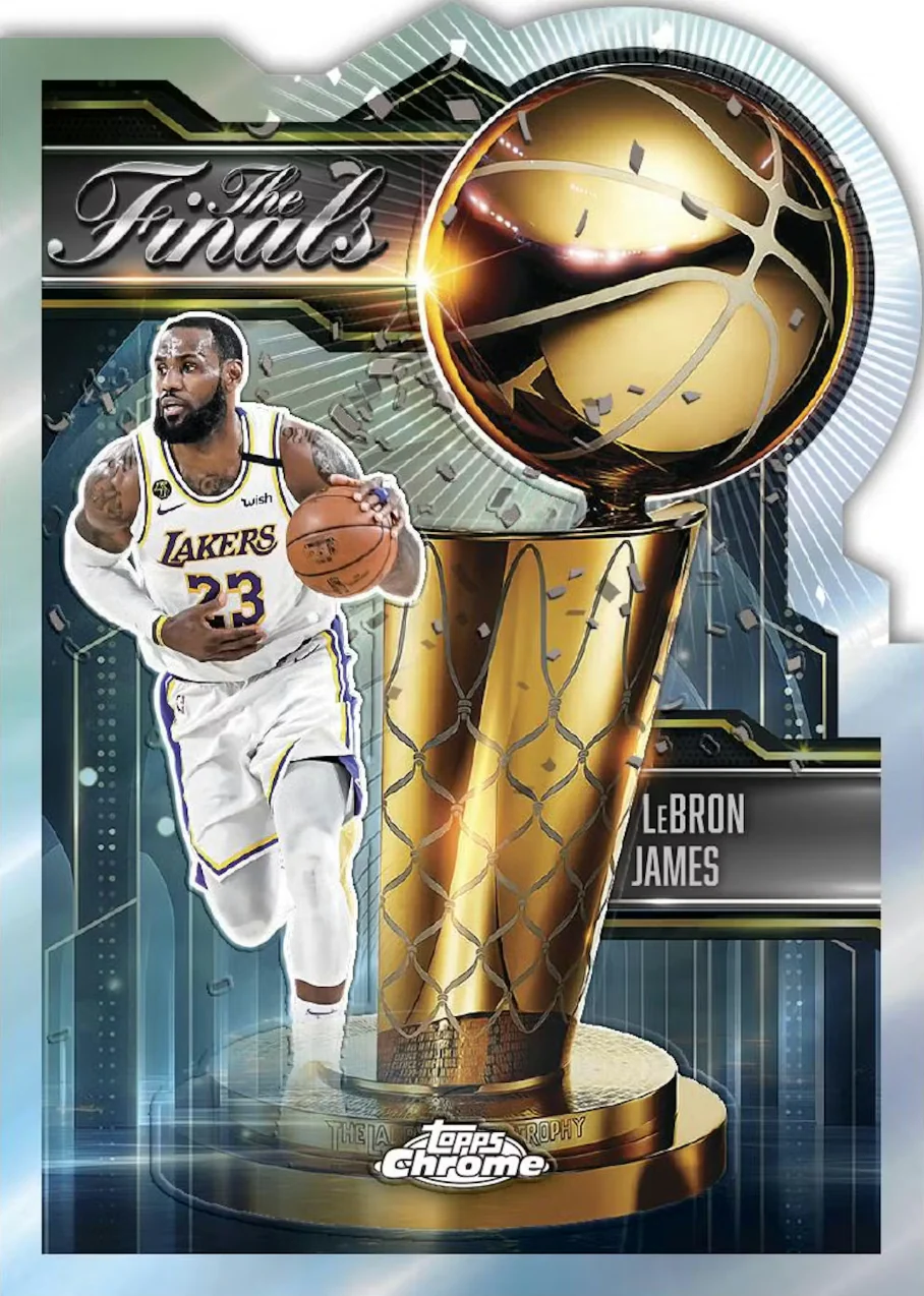 2025-26 Topps Chrome Basketball Hobby Pack - Image 8
