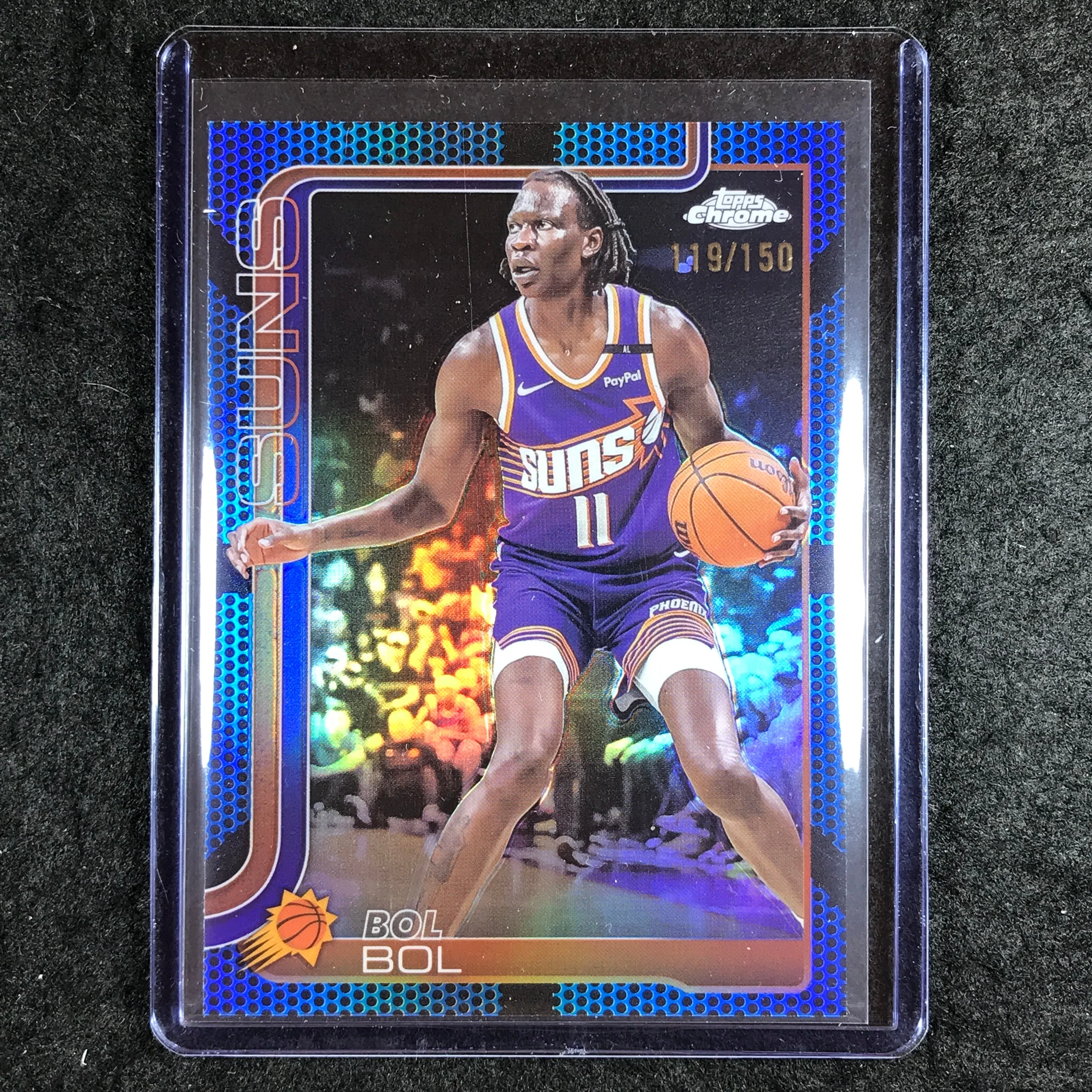 2025-26 Topps Chrome BOL BOL Base Blue Basketball 119/150 #164