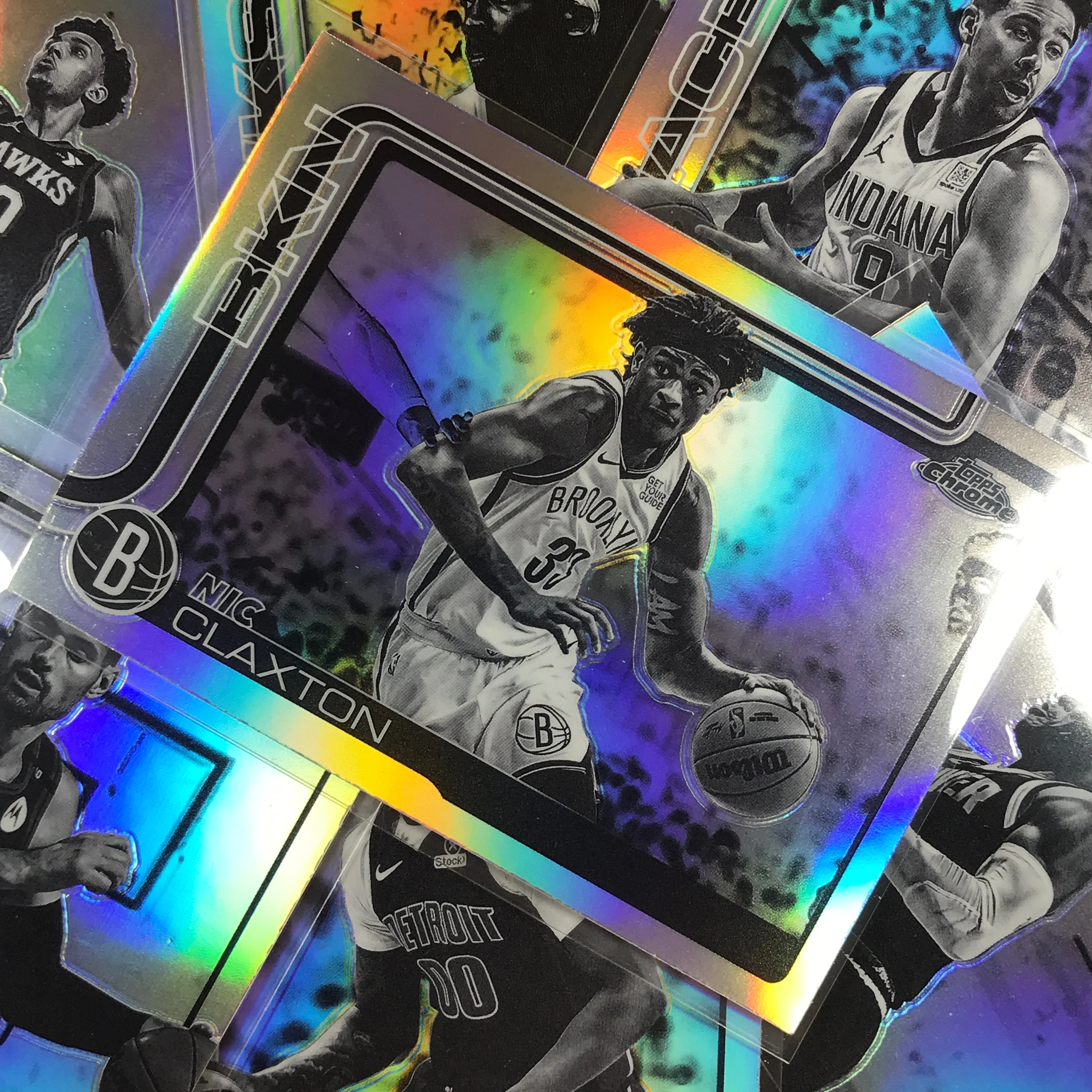 2025-26 Topps Chrome CLINT CAPELA Base Negative Refractor #81