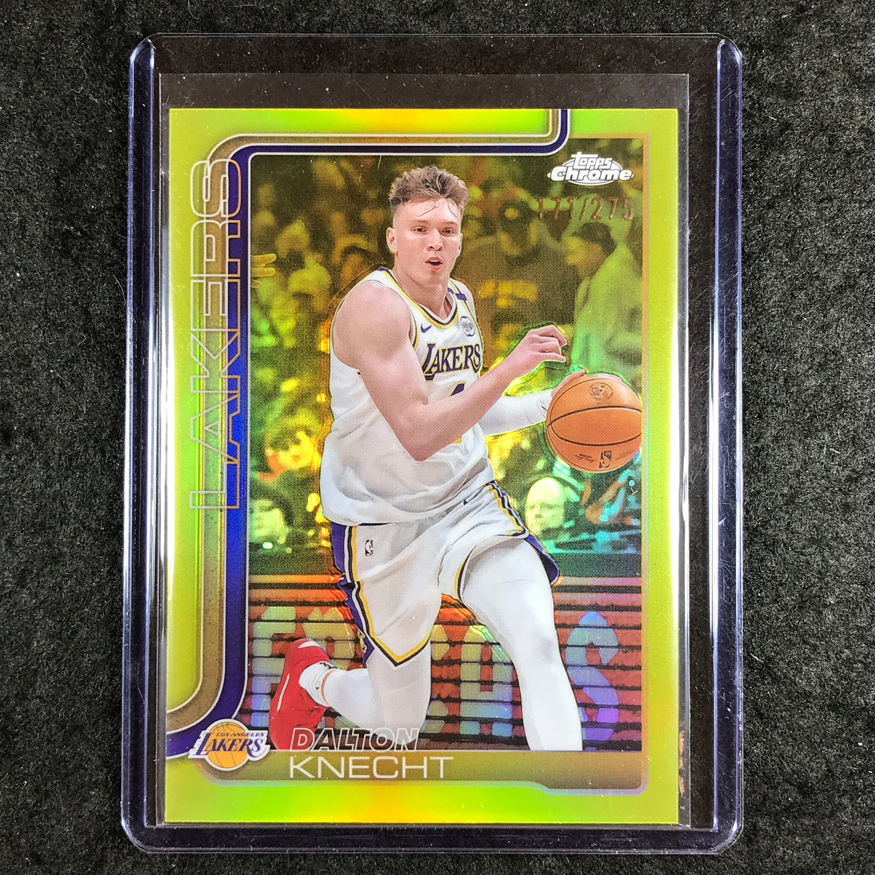 2025-26 Topps Chrome DALTON KNECHT Base Yellow 171/275 #130