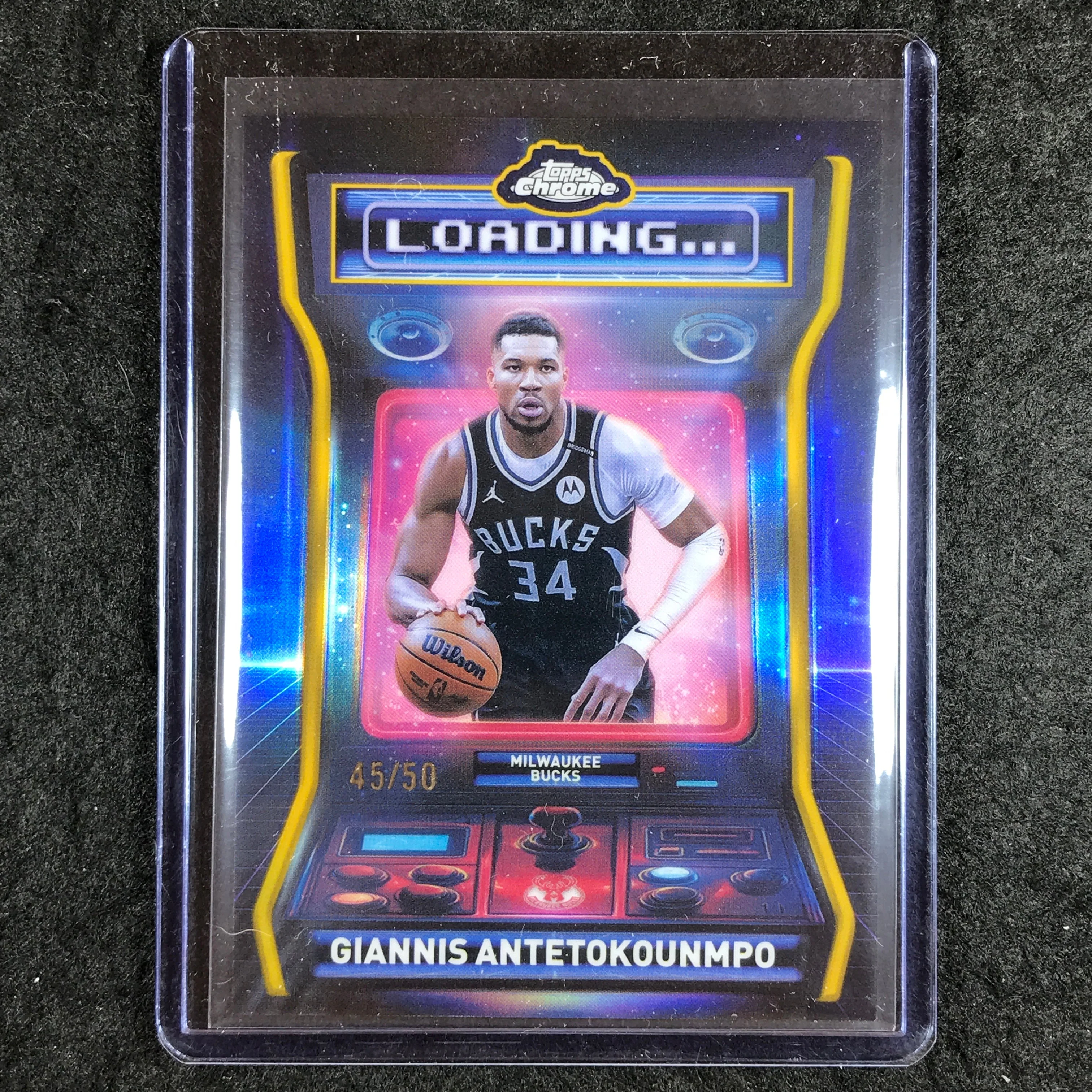 2025-26 Topps Chrome GIANNIS ANTETOKOUNMPO Loading
Gold 45/50 #6