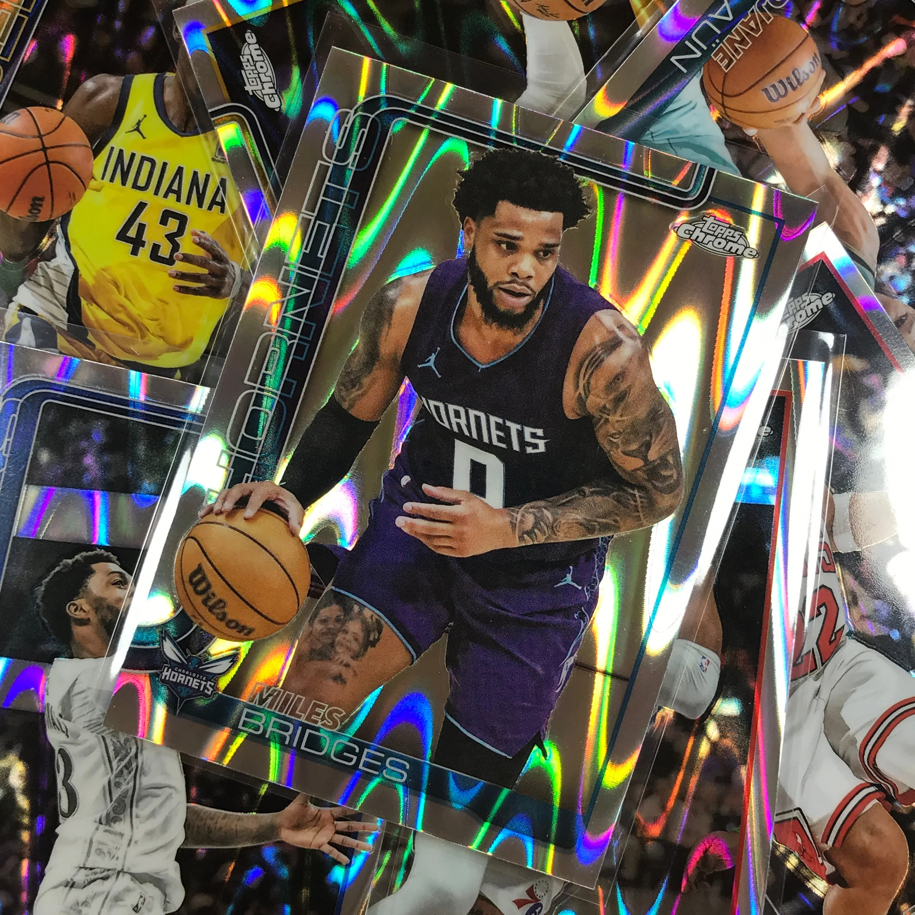 2025-26 Topps Chrome JALEN SUGGS Base RayWave #115