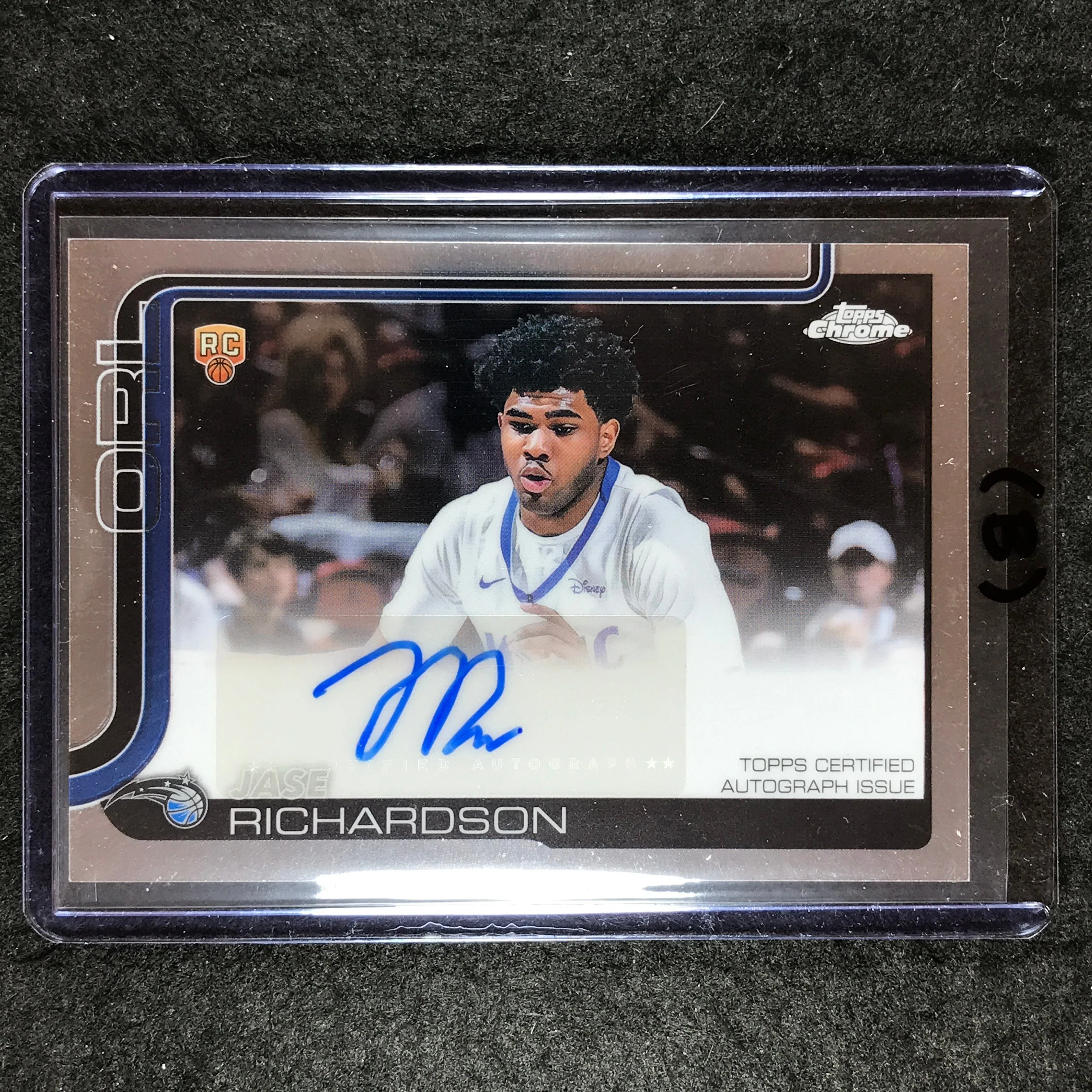 2025-26 Topps Chrome JASE RICHARDSON Chrome Rookie Auto Base #JR (B)