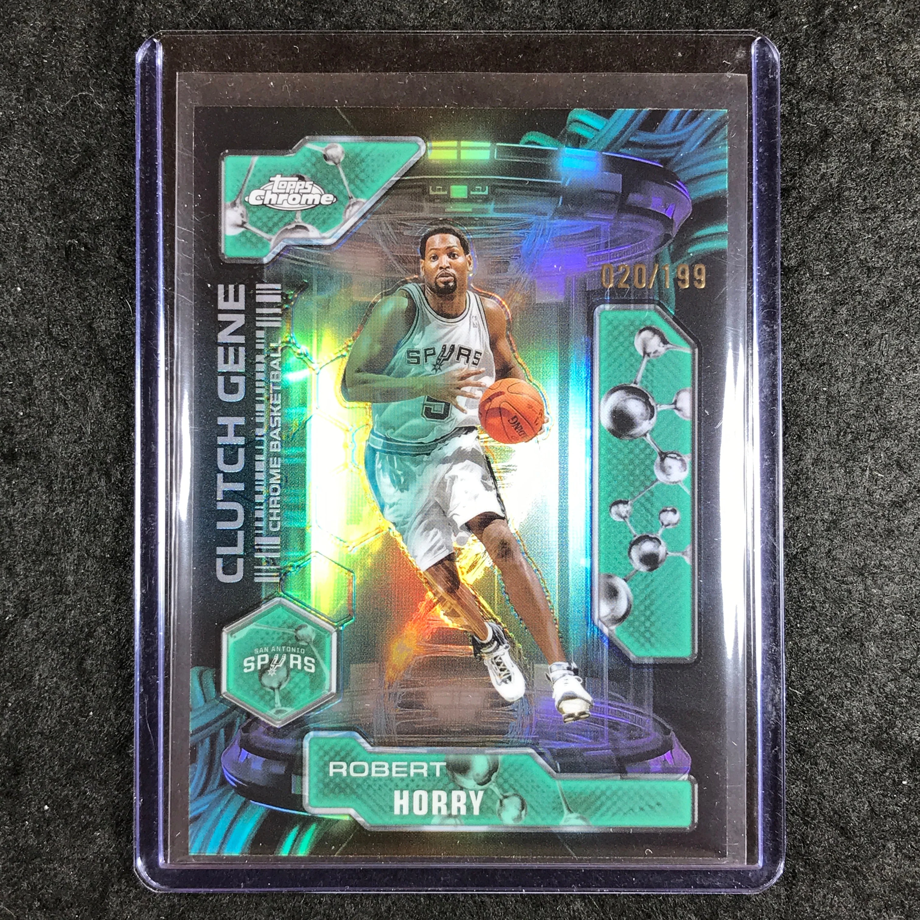 2025-26 Topps Chrome ROBERT HORRY Clutch Gene Aqua 20/199 #25