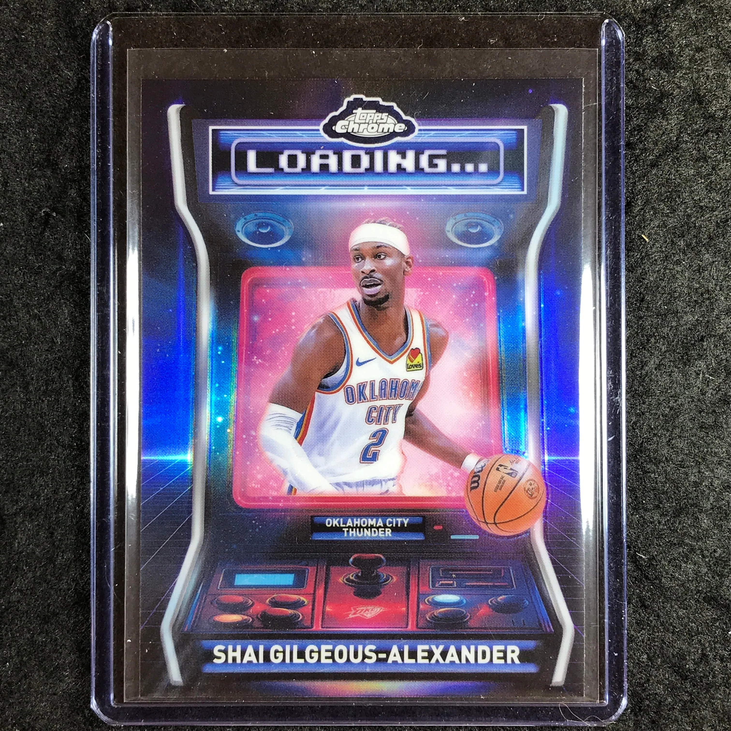 2025-26 Topps Chrome SHAI GILGEOUS-ALEXANDER Loading Refractor #1