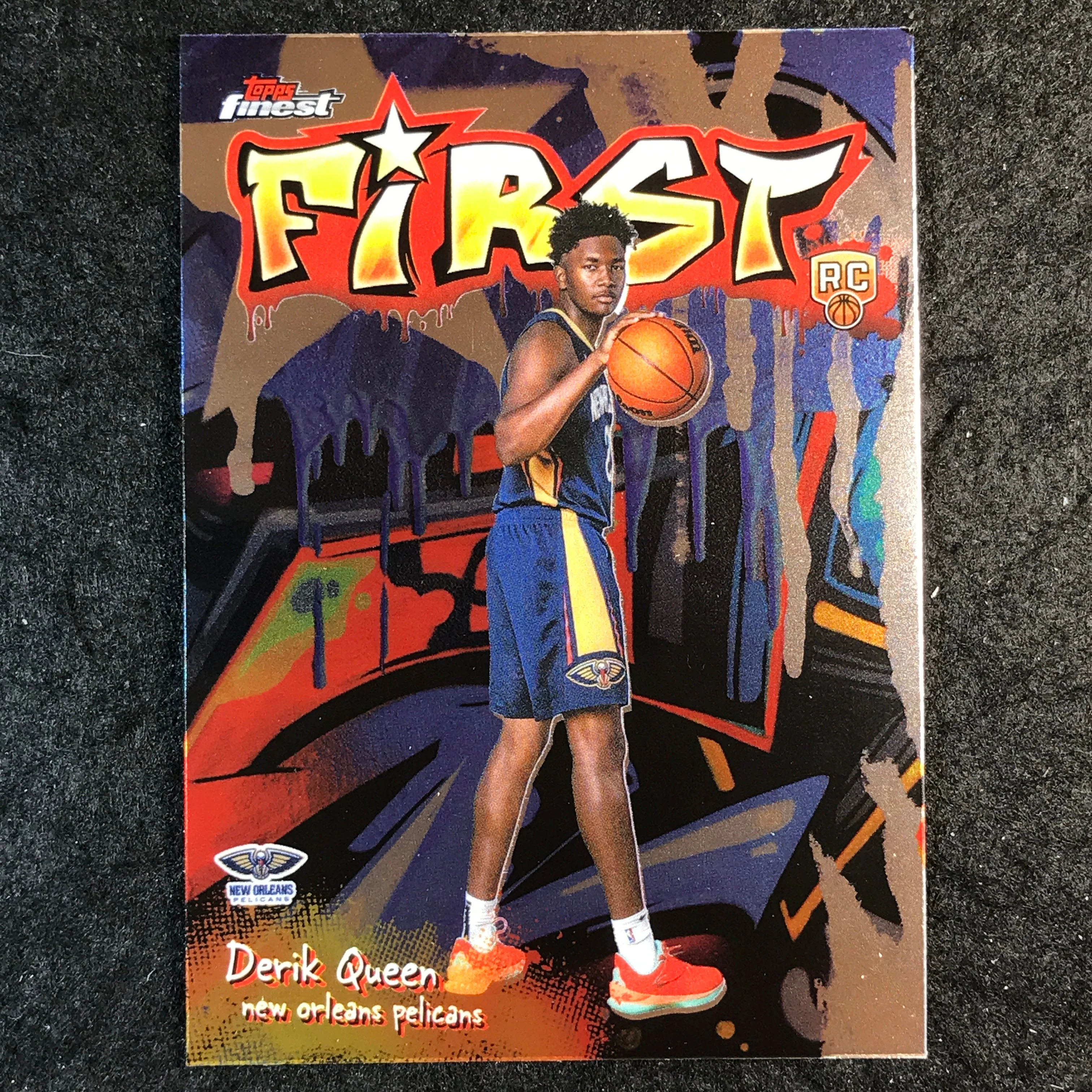 2025-26 Topps Finest DERIK QUEEN First Rookie Base #13