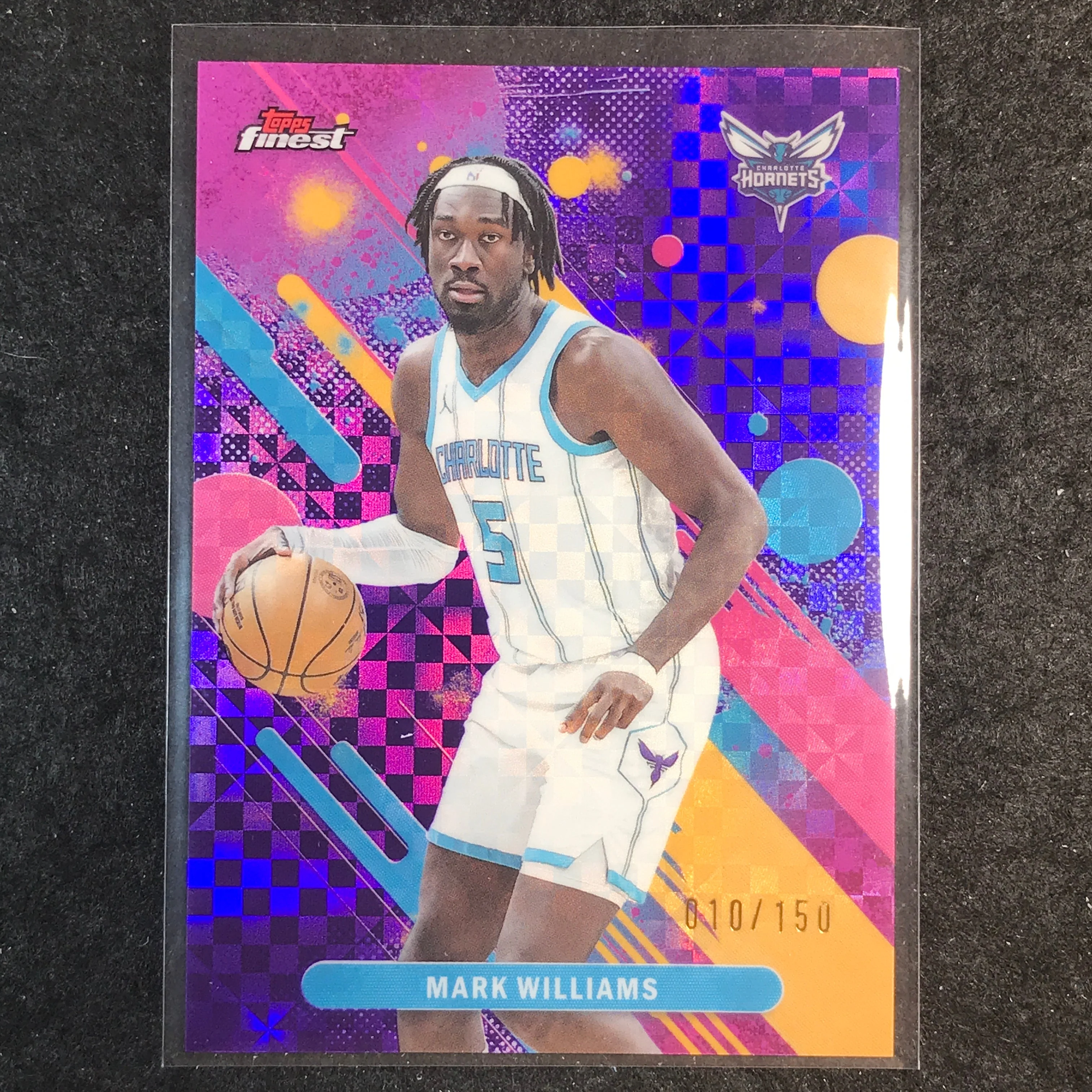 2025-26 Topps Finest MARK WILLIAMS Common Purple X-Fractor 10/150 #49