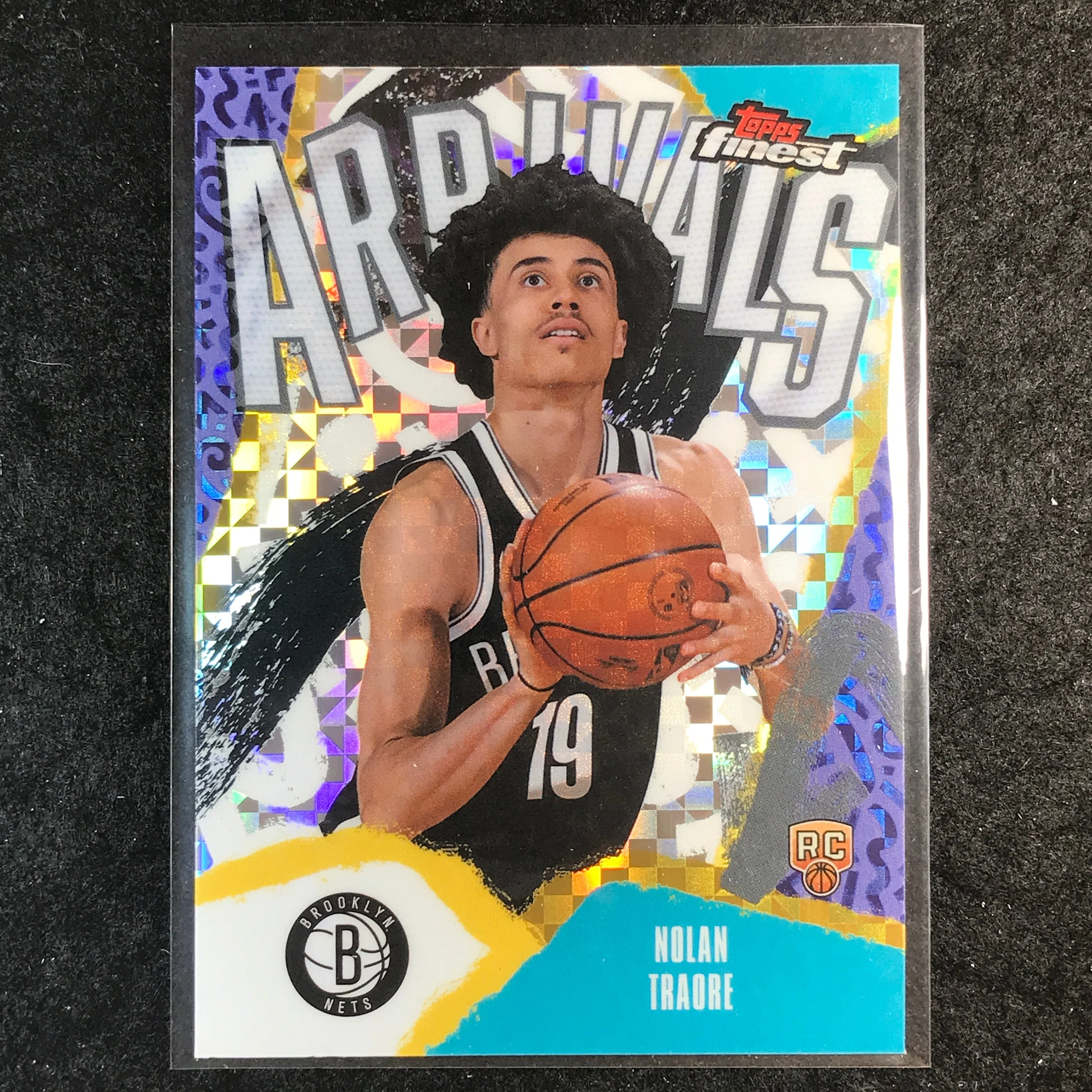 2025-26 Topps Finest NOLAN TRAORE Arrivals Rookie X-Fractor #19