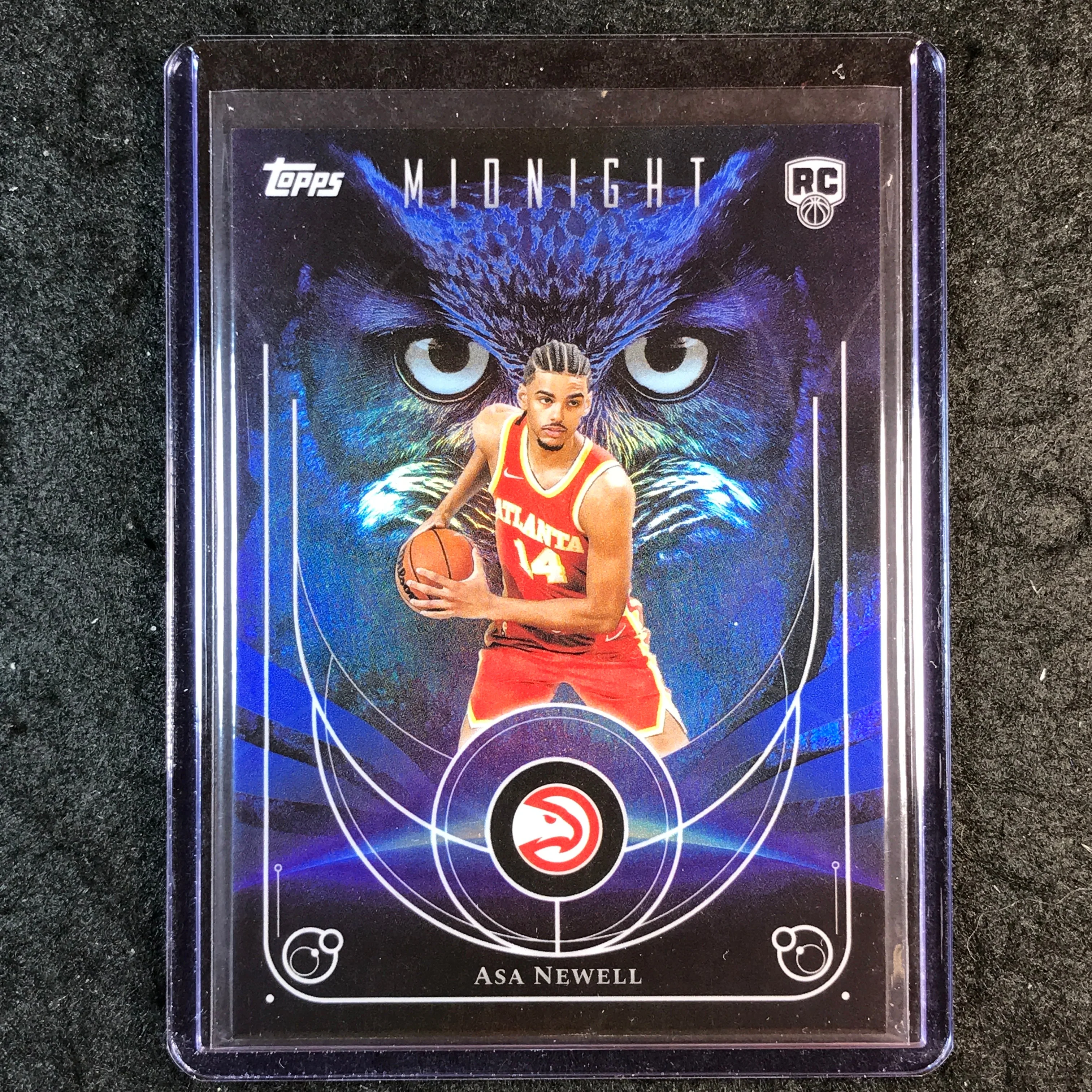 2025-26 Topps Midnight ASA NEWELL Night Owls Rookie #25