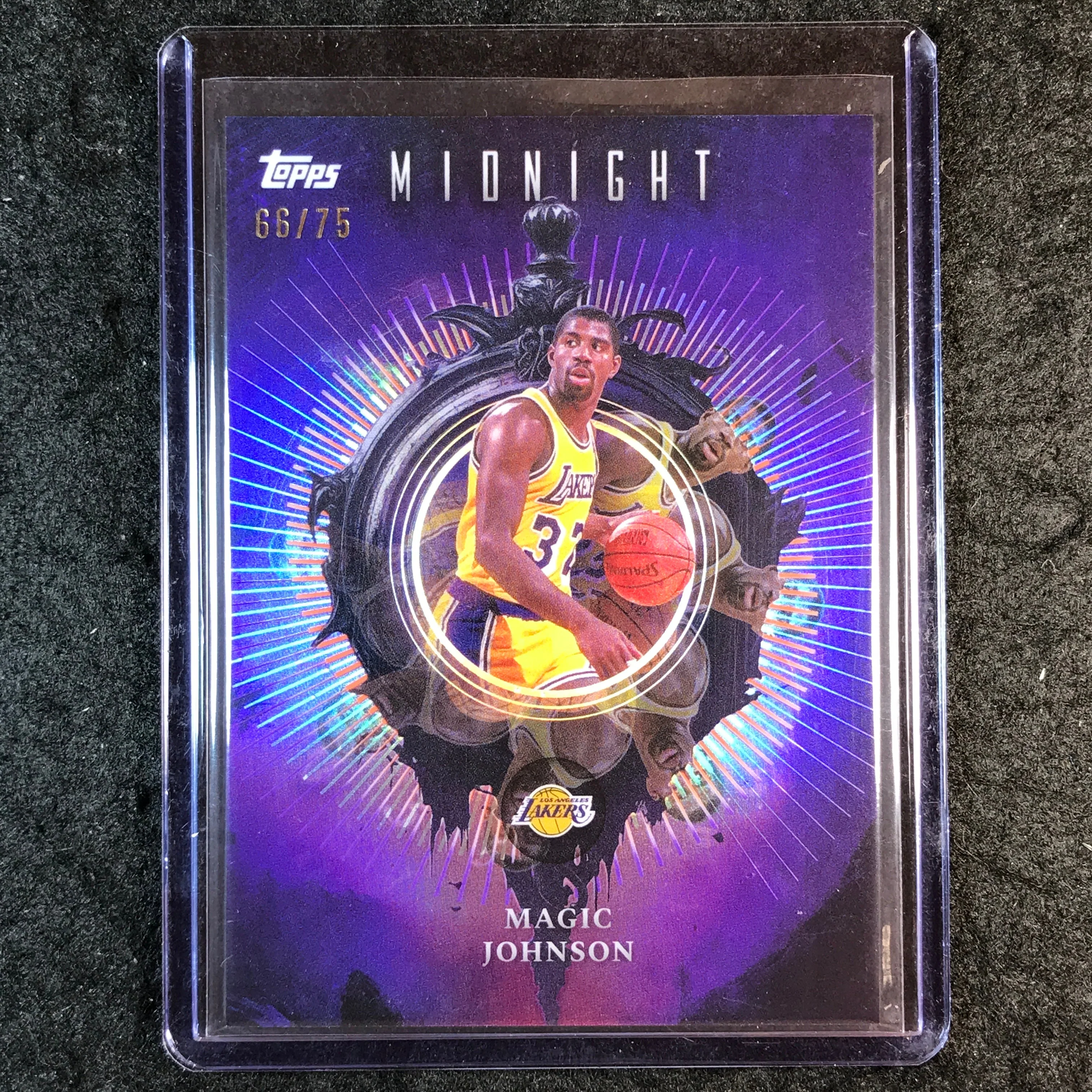 2025-26 Topps Midnight MAGIC JOHNSON Insomnia Dusk 66/75 #11