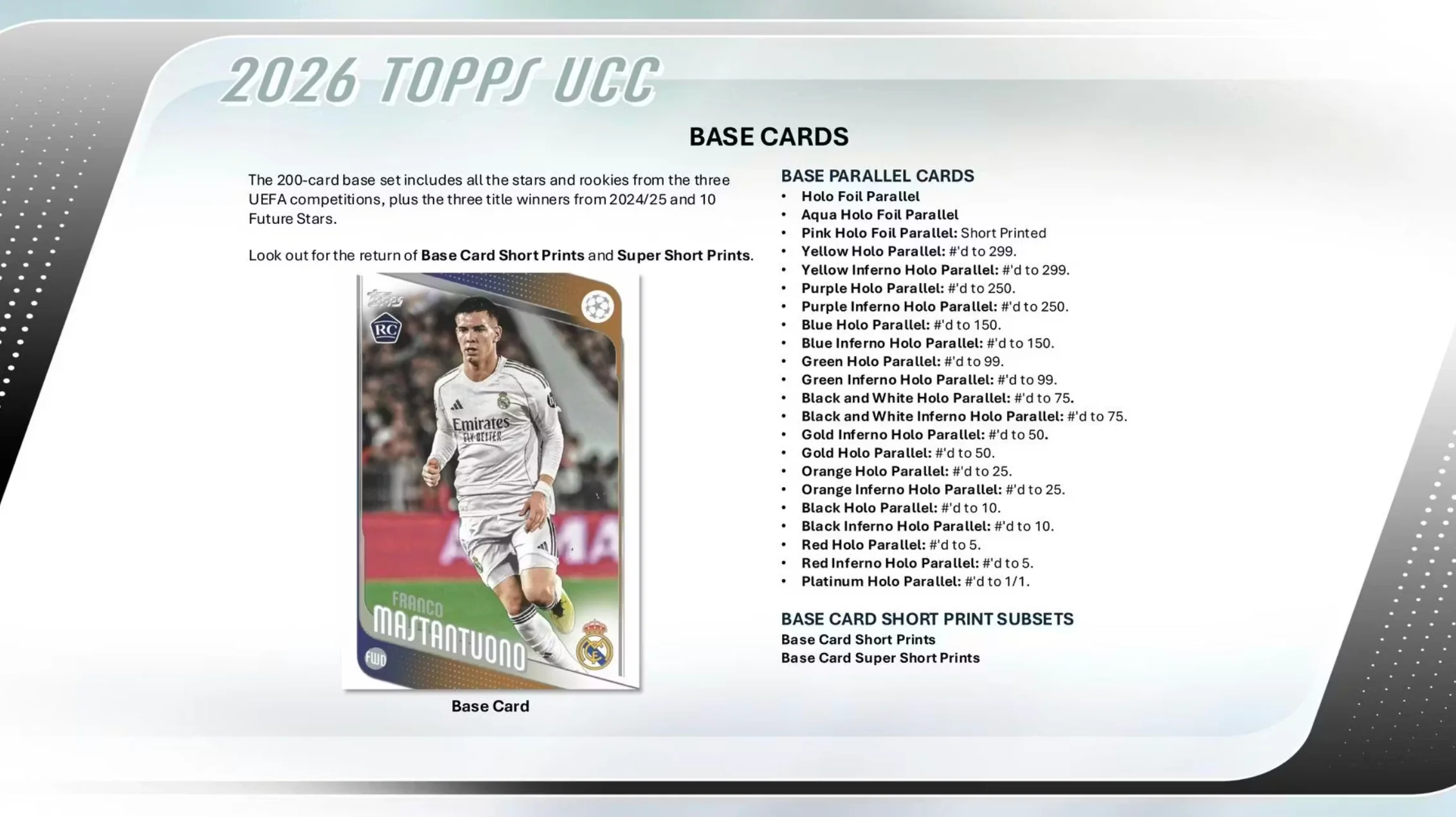 2025-26 Topps UEFA Club Competitions Soccer 7-Pack Blaster Box - Image 3