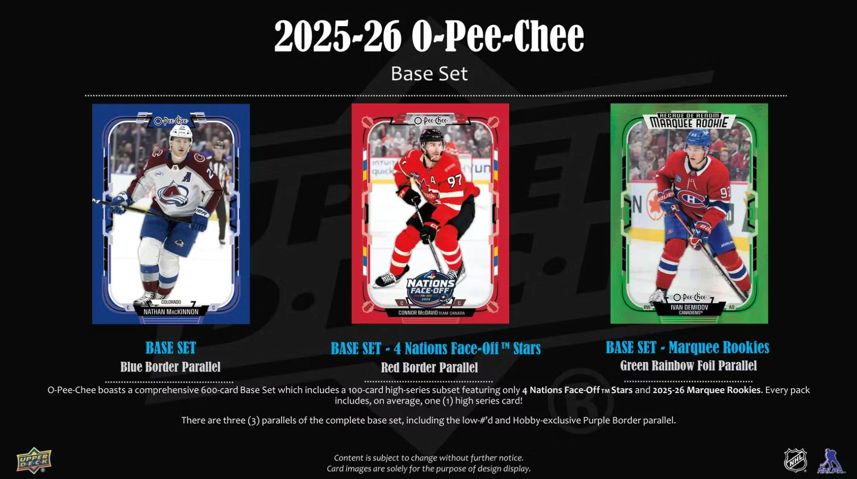 2025-26 Upper Deck O-Pee-Chee Hockey Hobby Box - Image 3