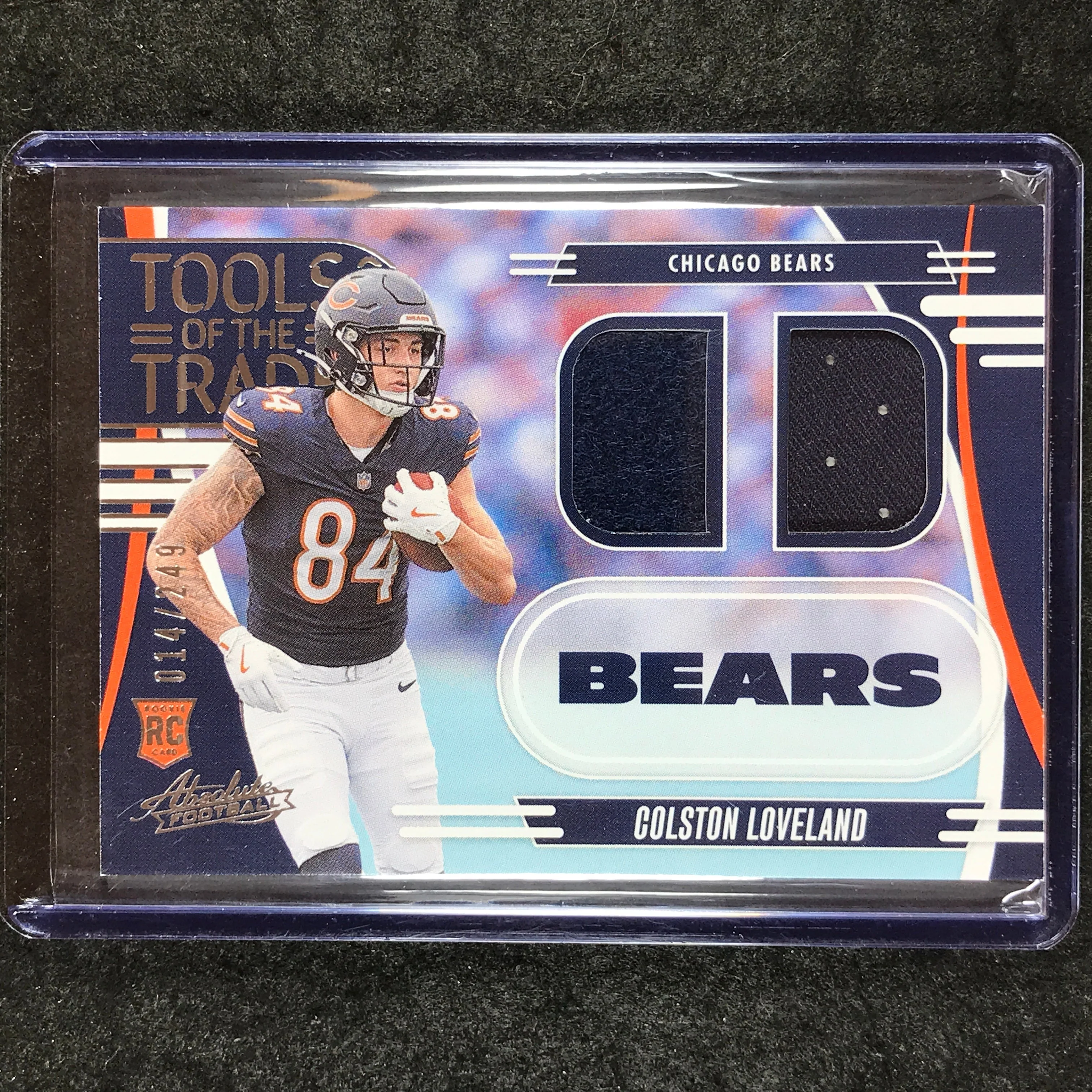 2025 Absolute COLSTON LOVELAND Tools of the Trade Rookie Jersey Double 14/249