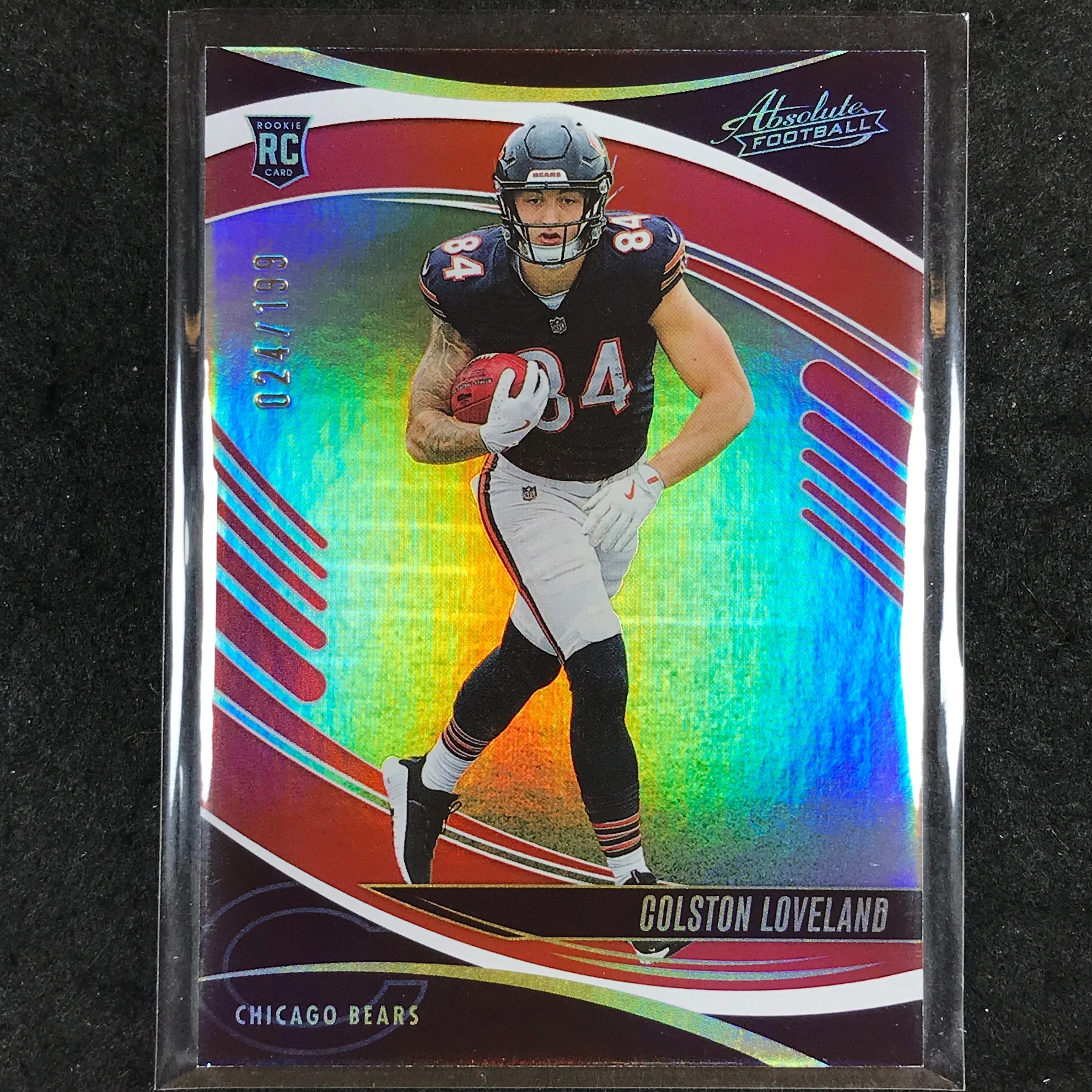 2025 Absolute Football COLSTON LOVELAND Rookie Base Red Spectrum /199 #114