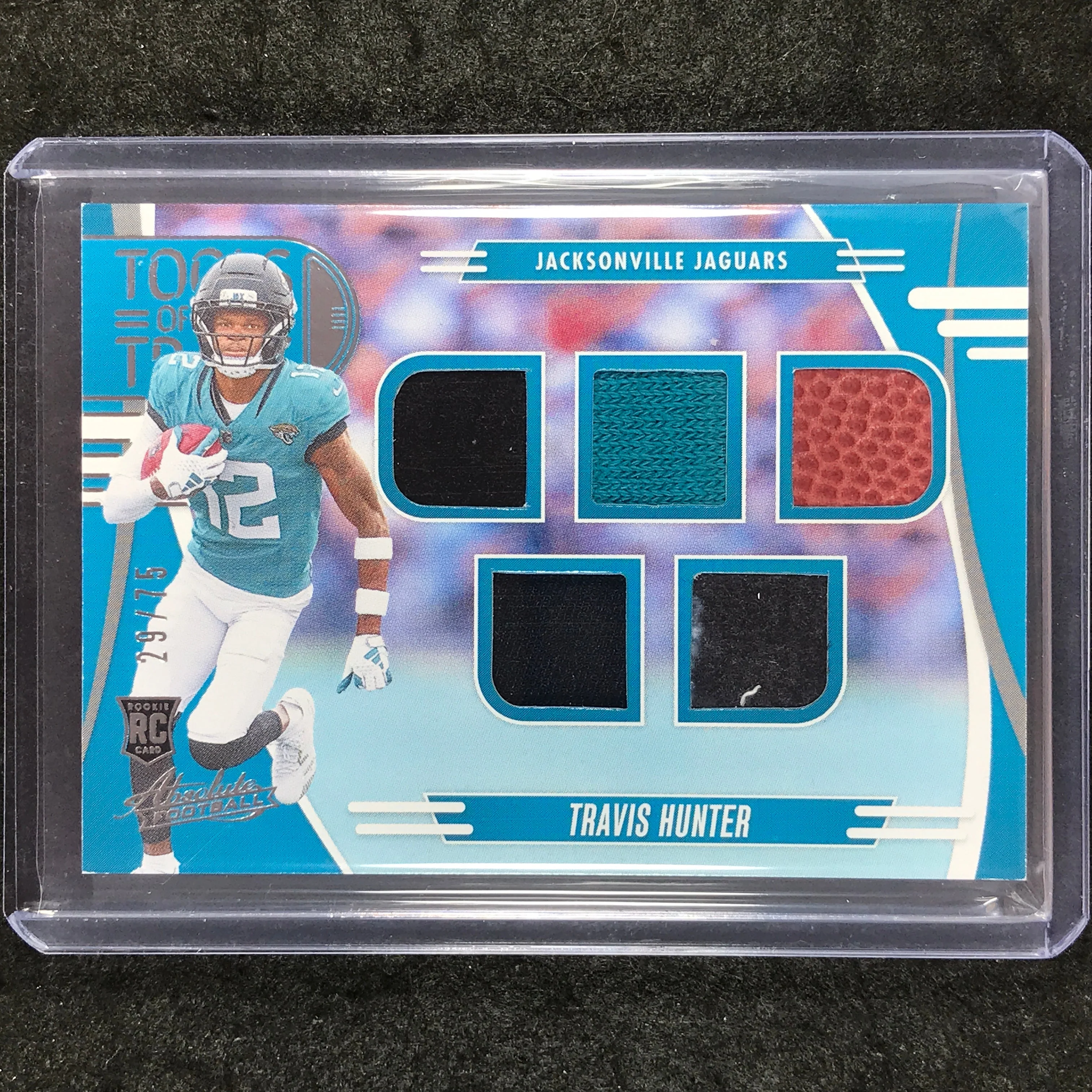 2025 Absolute Football TRAVIS HUNTER Tools of the Trade Rookie Jersey Five 29/75