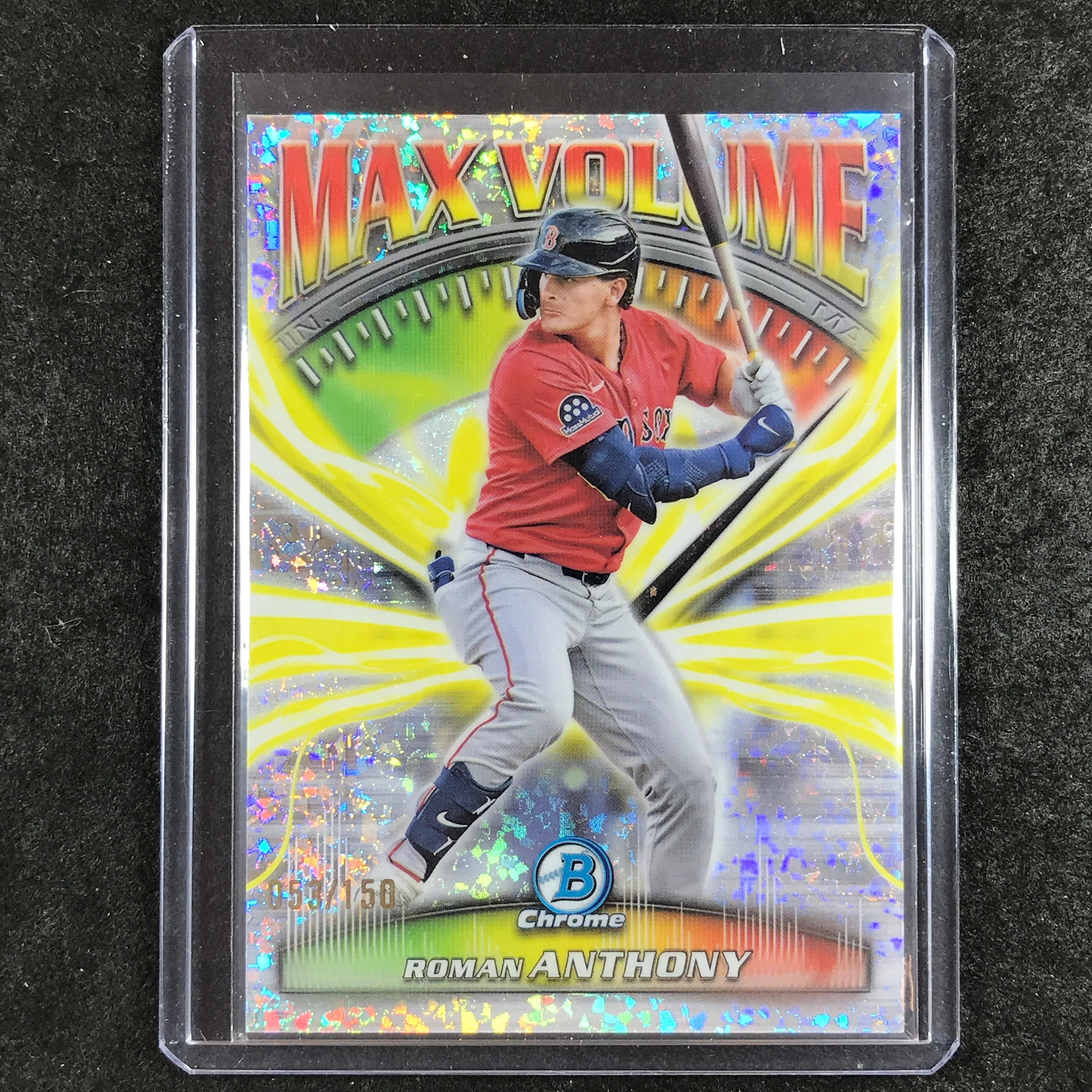 2025 Bowman Chrome ROMAN ANTHONY Max Volume Mini Diamond 53/150 #8