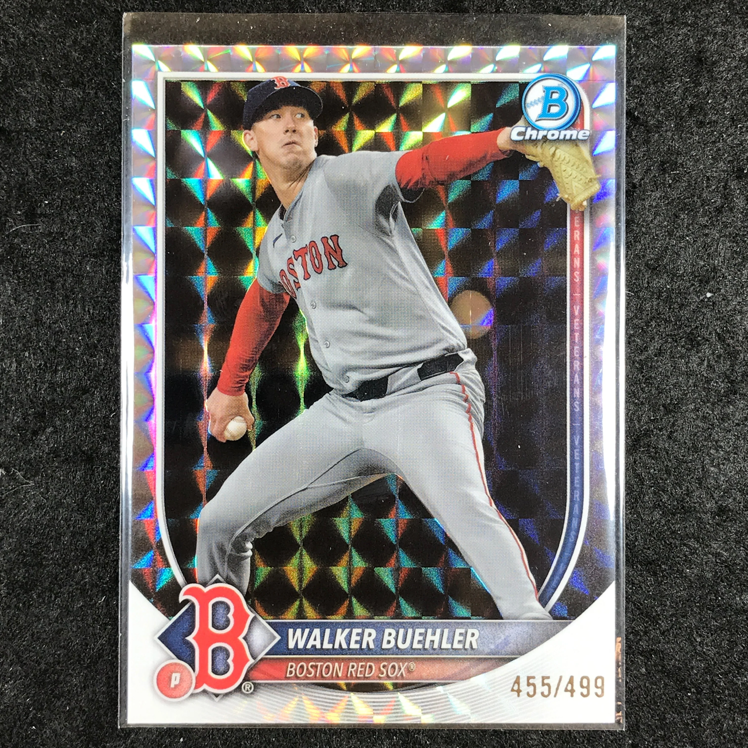 2025 Bowman Chrome WALKER BUEHLER Base Geometric 455/499 #53