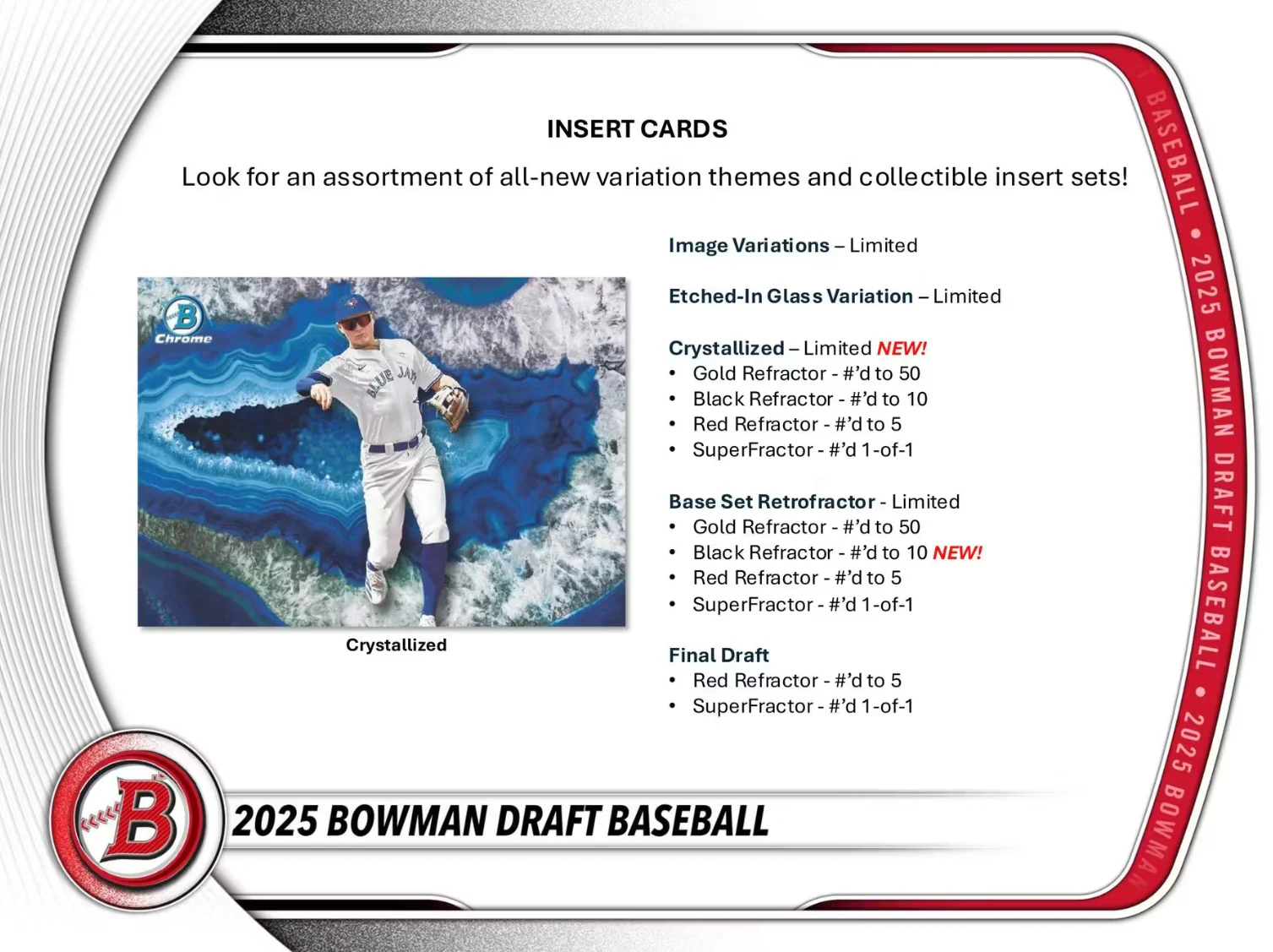 2025 Bowman Draft Baseball Super Jumbo Box - Image 6
