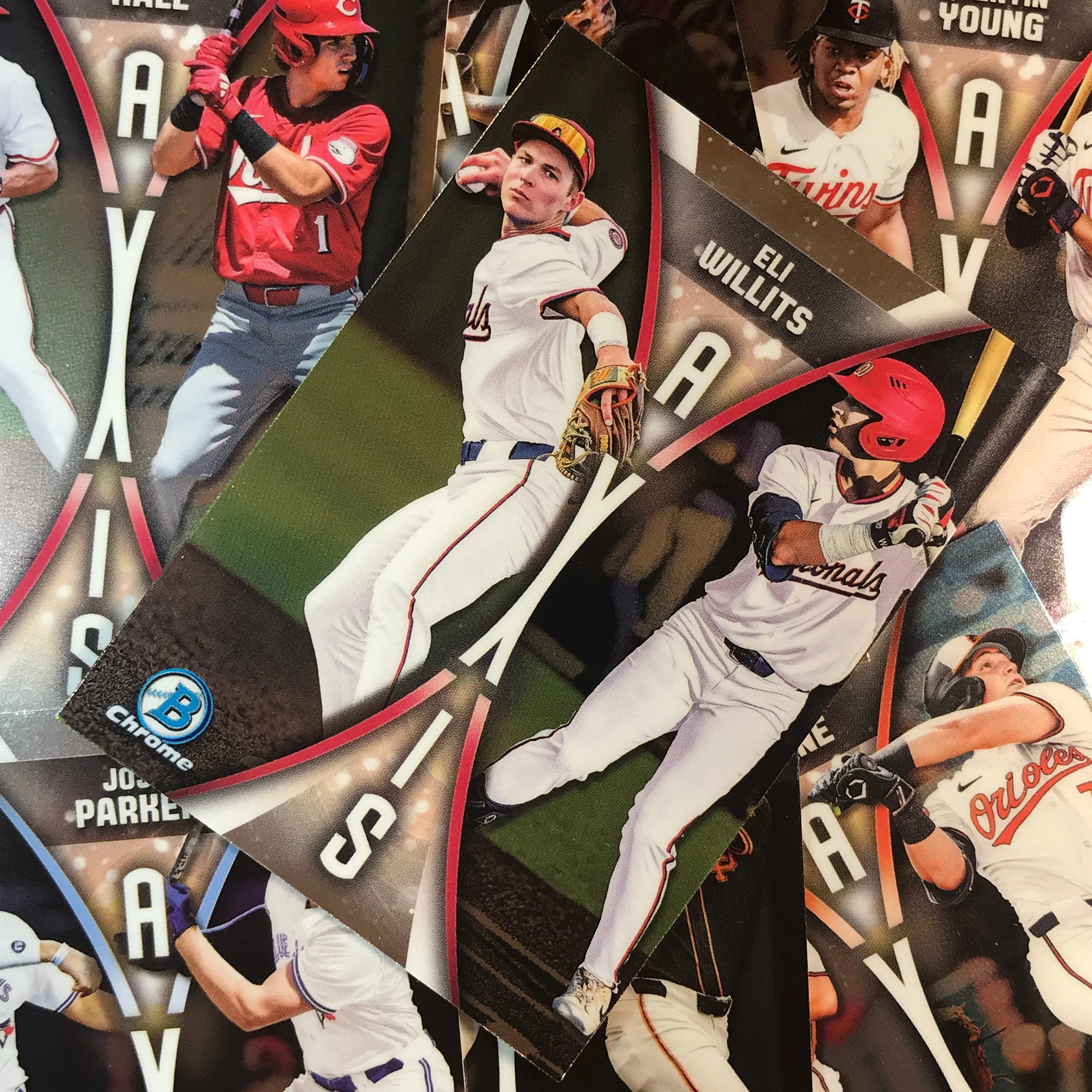 2025 Bowman Draft CADEN BODINE Axis #A-6