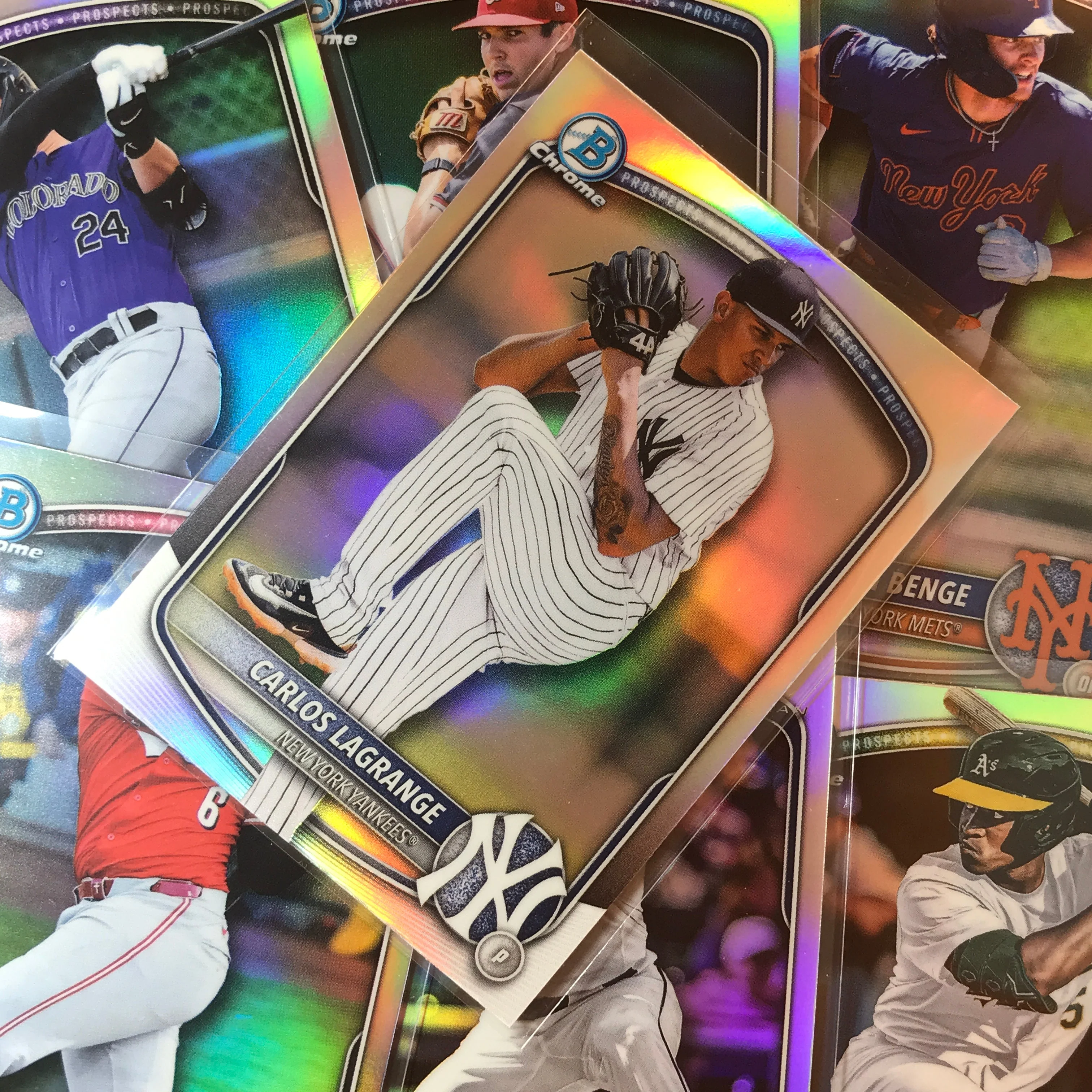 2025 Bowman Draft CARLOS LAGRANGE Chrome Refractor #BDC-132