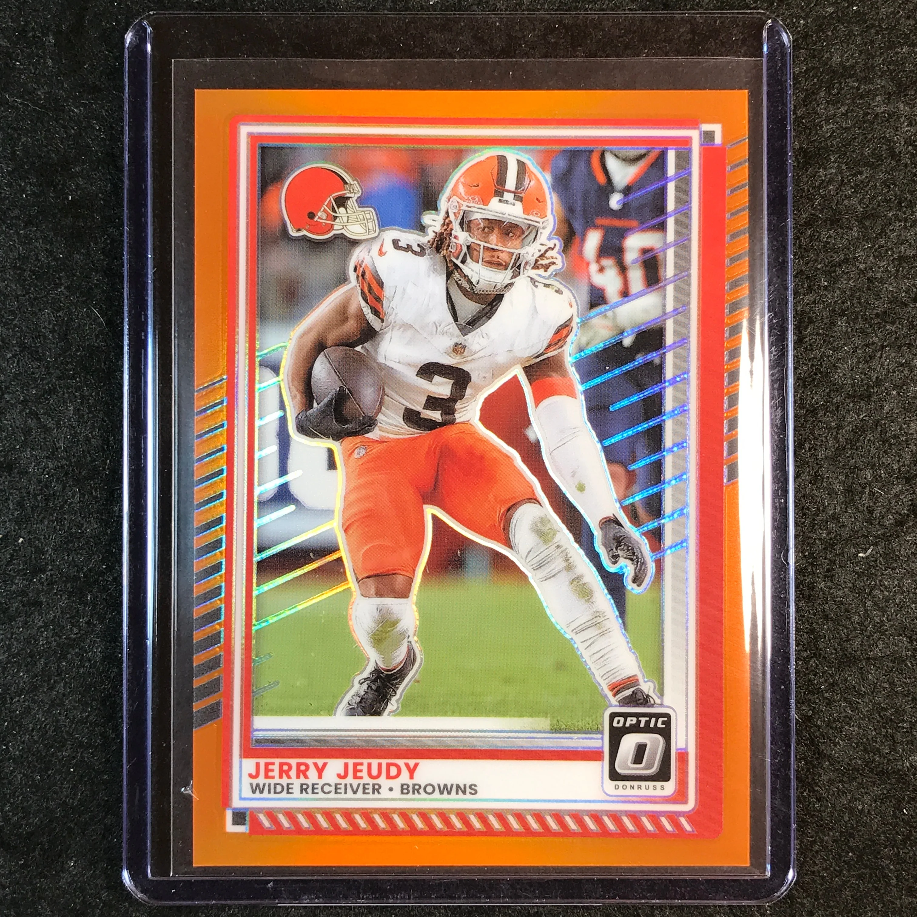 2025 Donruss Optic Football JERRY JEUDY Base Orange 244/299 #127
