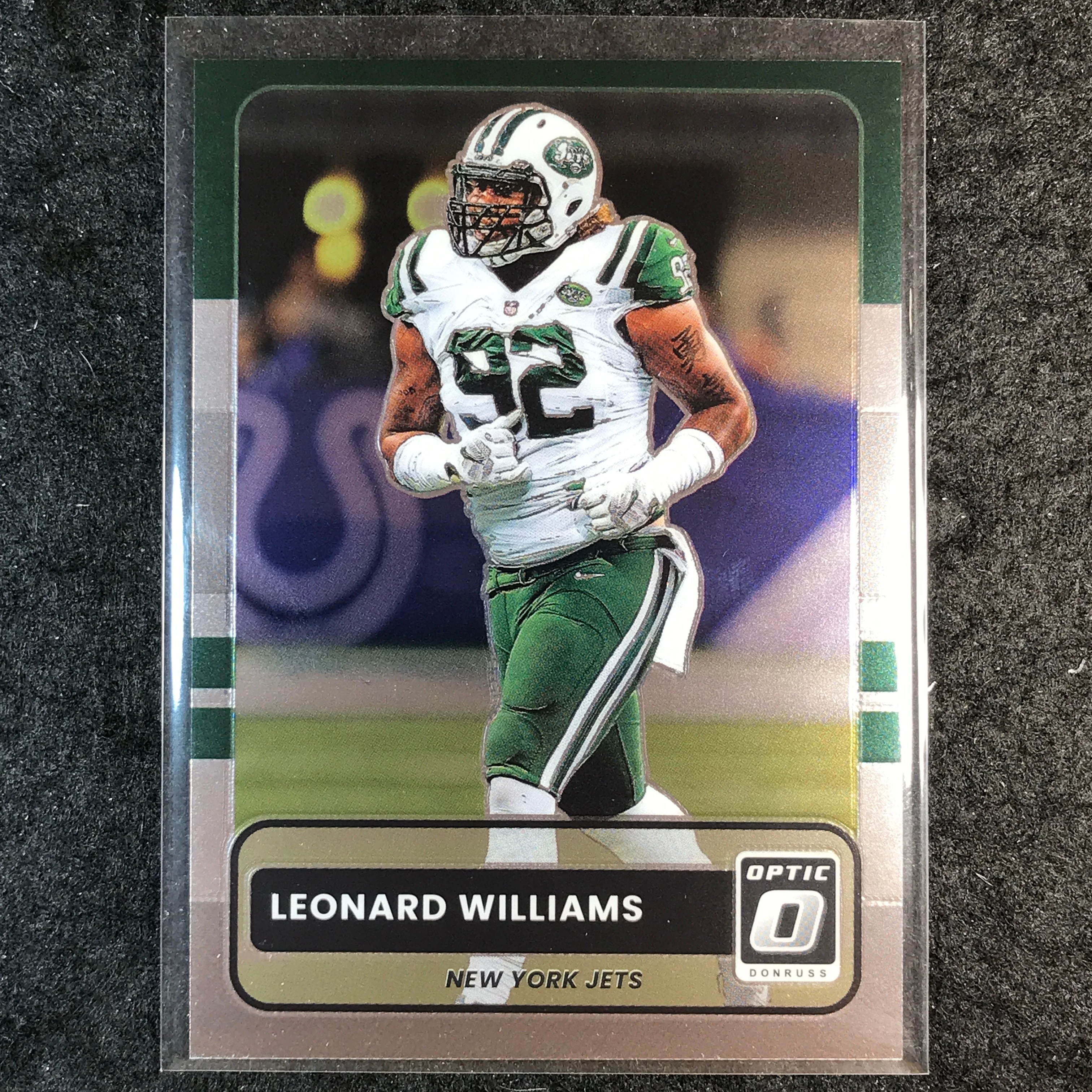 2025 Donruss Optic Football LEONARD WILLIAMS 2015 Retro #20