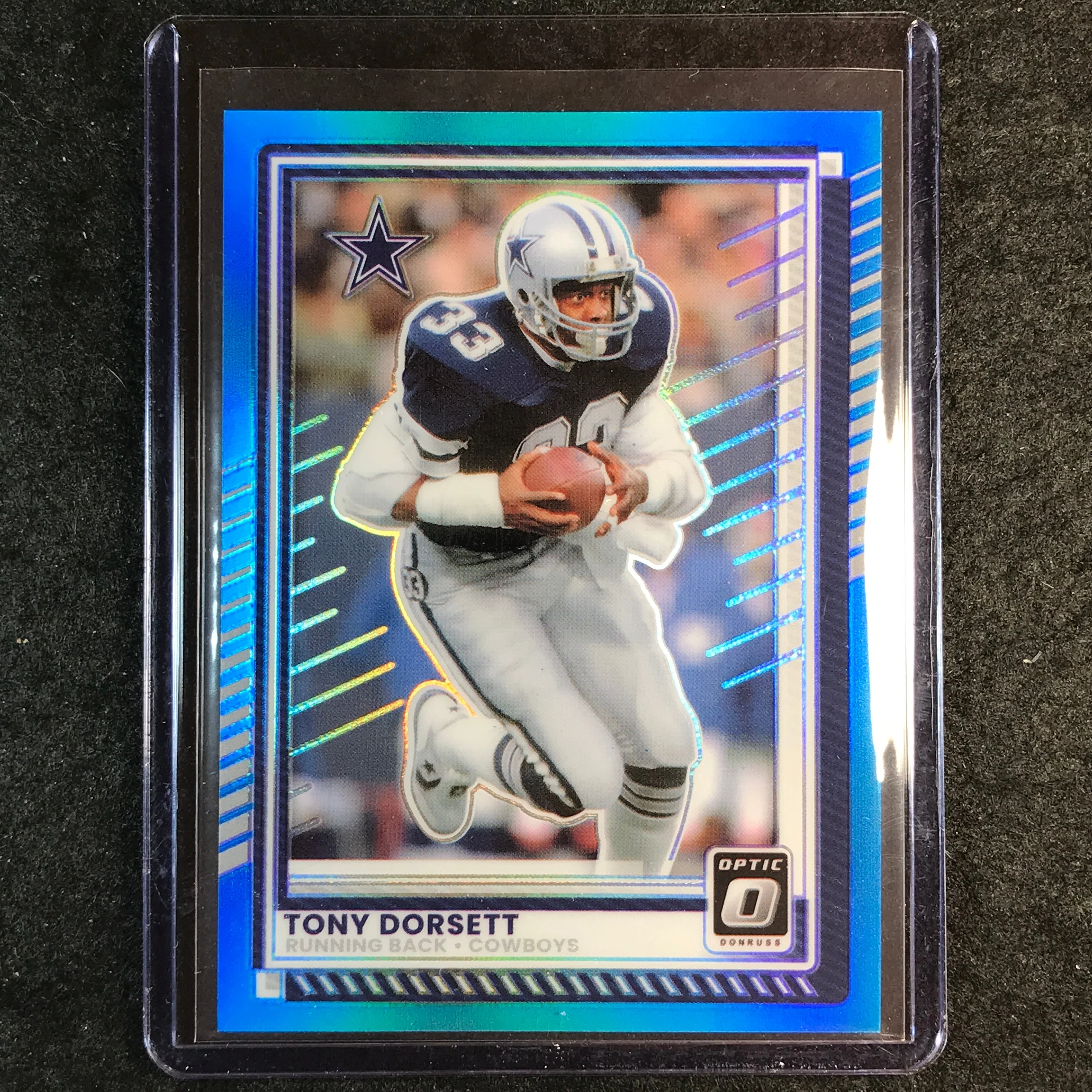 2025 Donruss Optic Football TONY DORSETT Base Aqua 9/349 #58