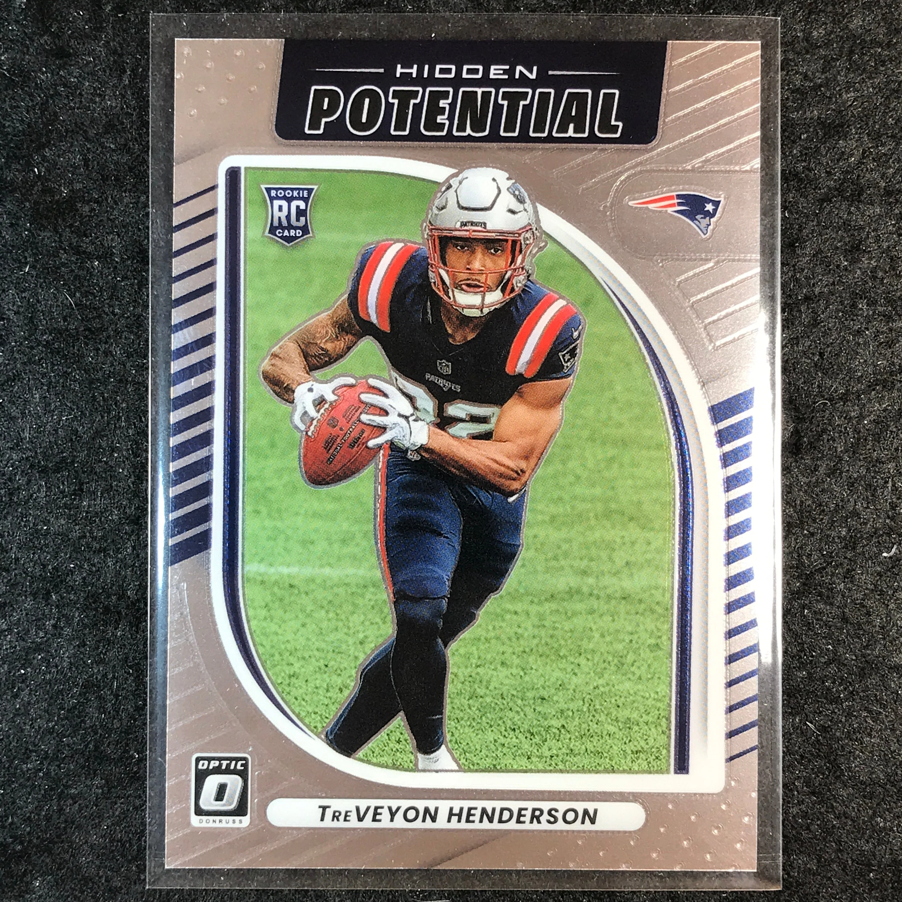 2025 Donruss Optic Football TREVEYON HENDERSON Hidden Potential Rookie #13