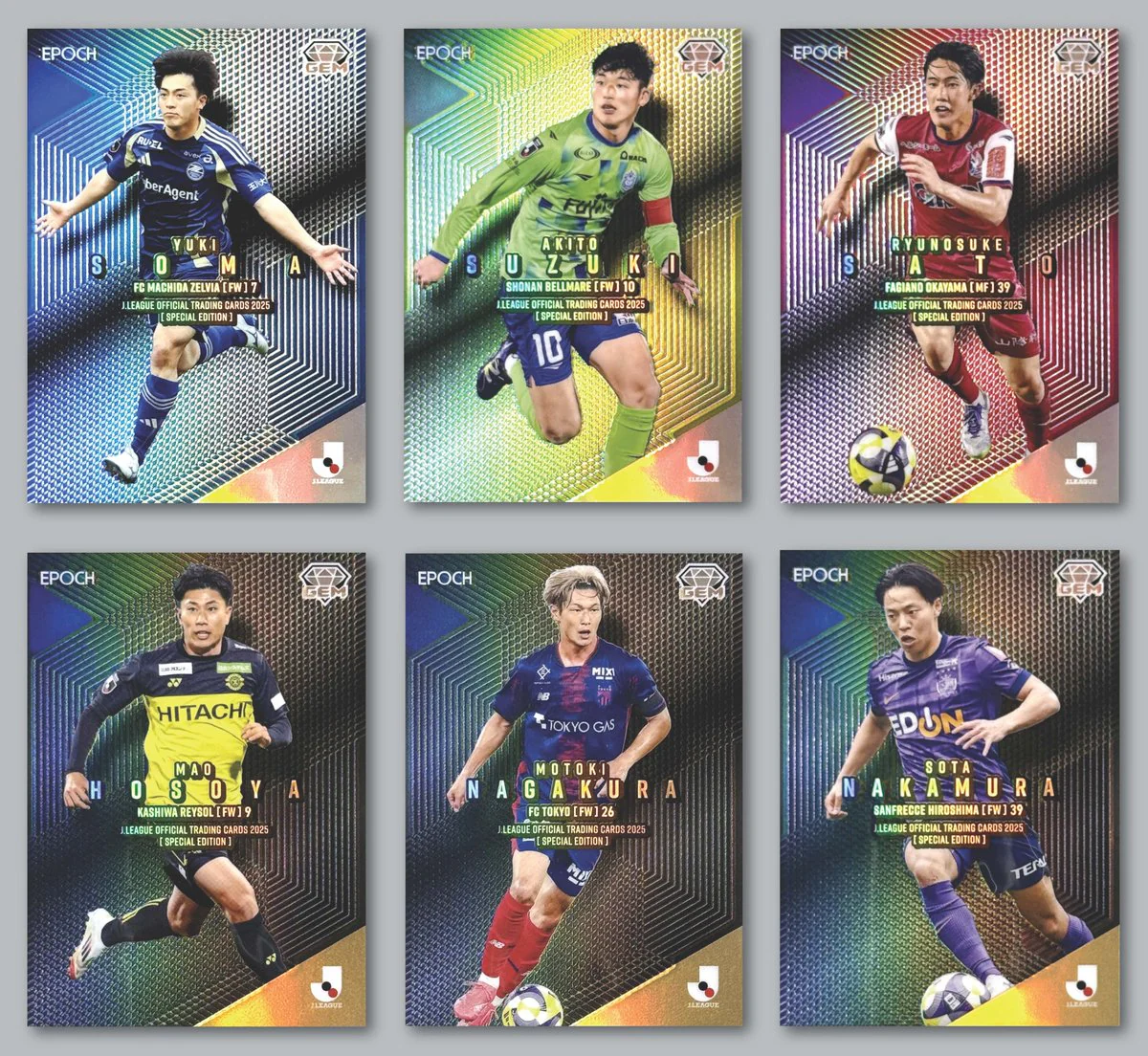 2025 EPOCH J.League Official Trading Card Special Edition - Image 4