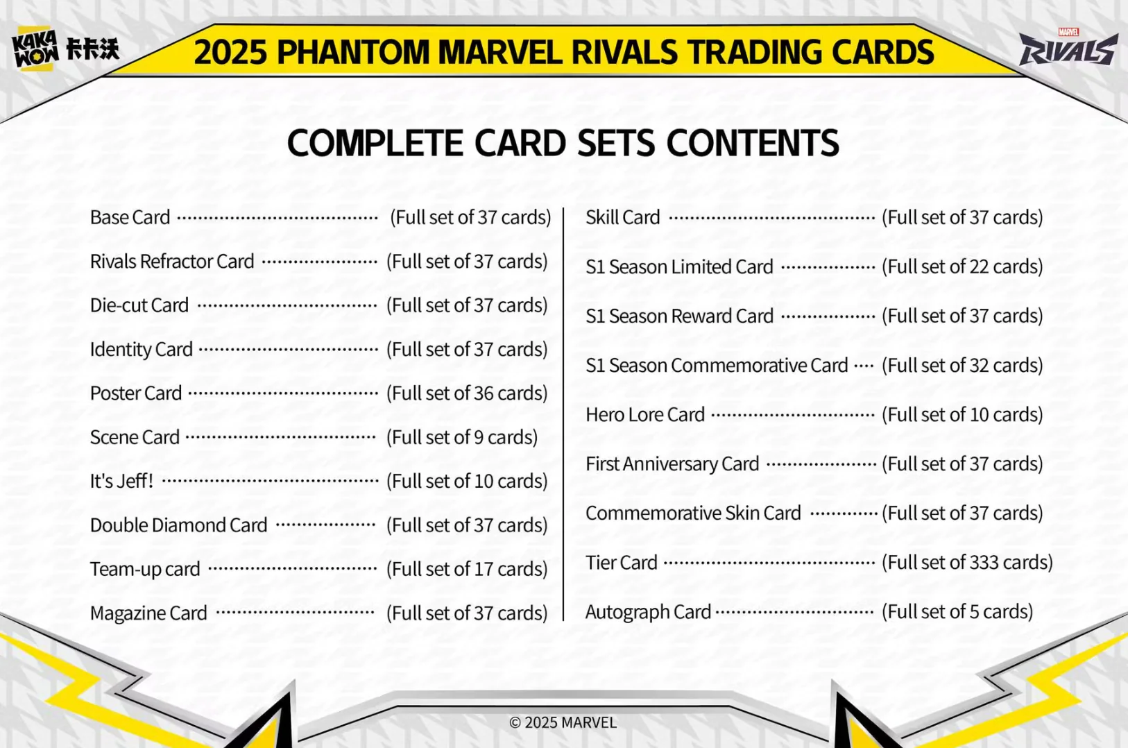 2025 Kakawow Marvel Rivals Phantom Hobby Box - Image 6