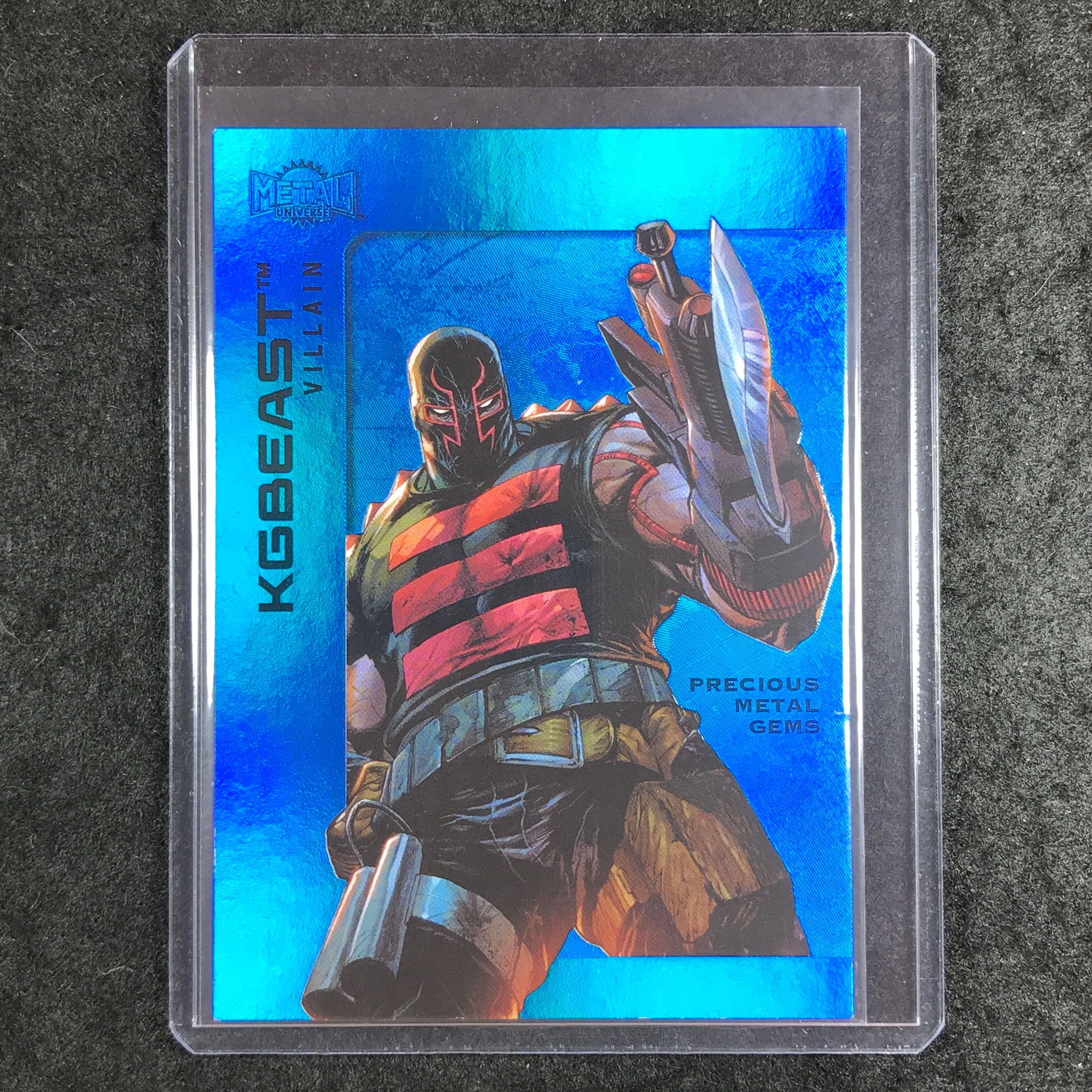 2025 Metal Universe Batman KGBEAST Precious Metal Gems Blue 44/50 #116