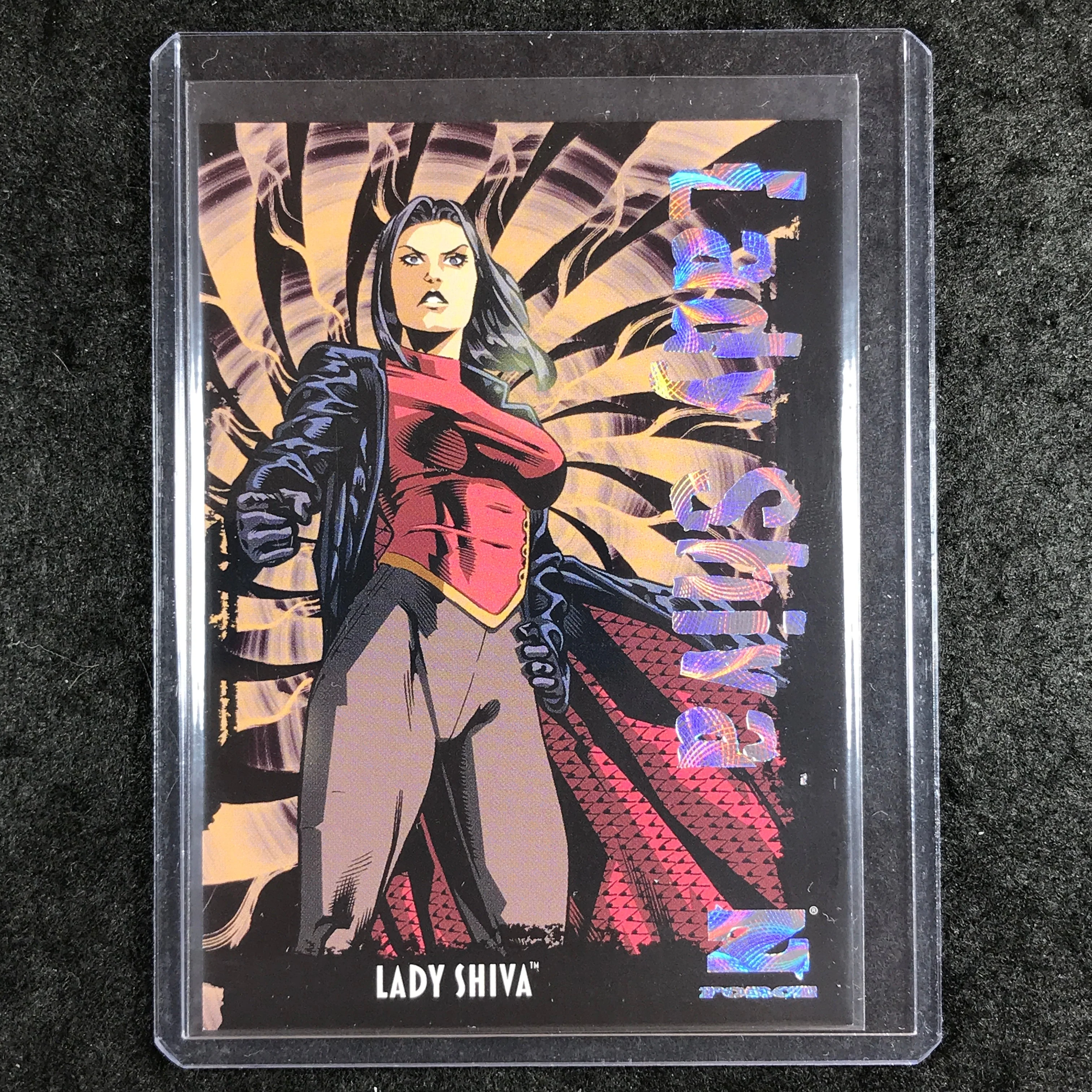 2025 Metal Universe Batman LADY SHIVA Z-Force Rave 62/100 #9