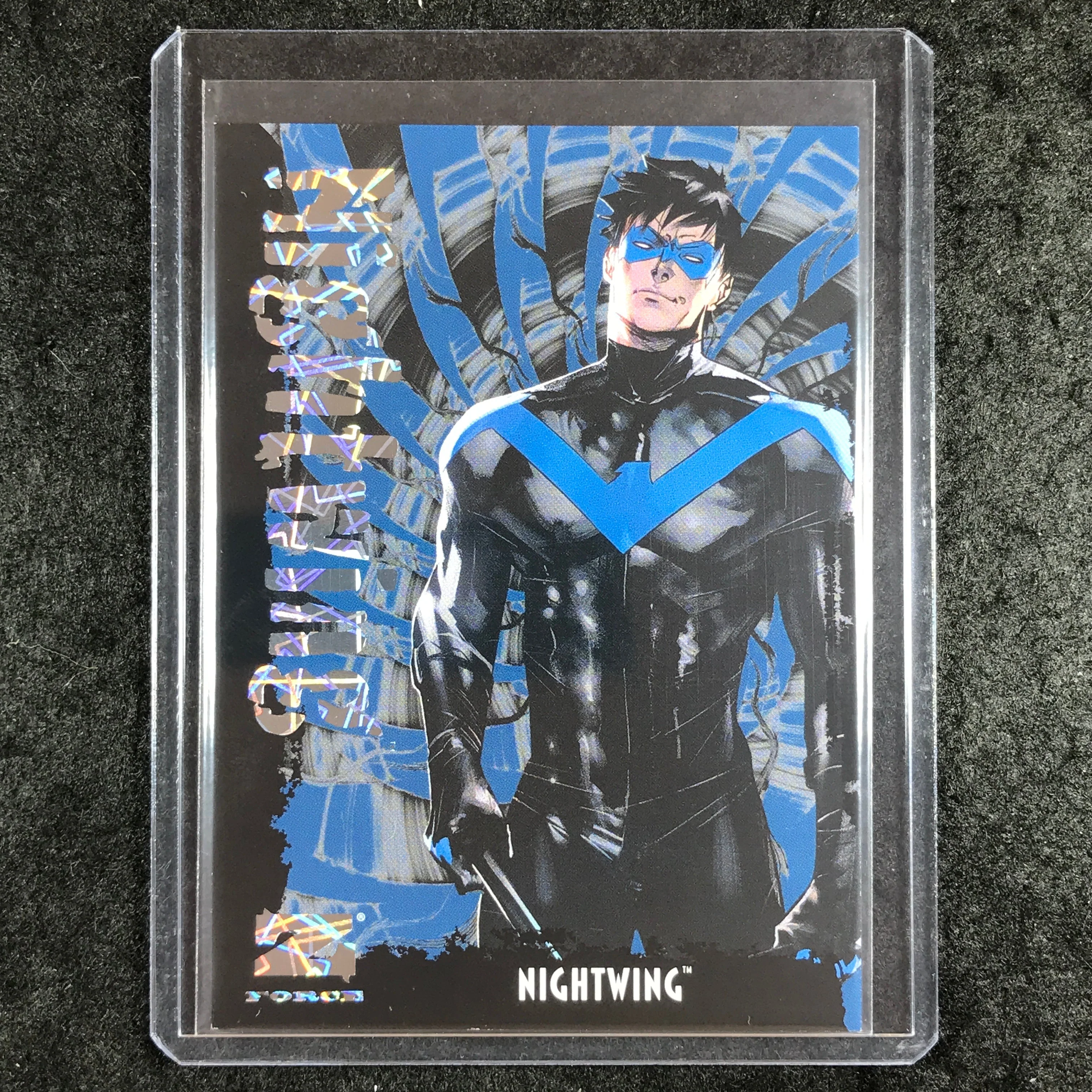 2025 Metal Universe Batman NIGHTWING Z-Force Triumphant Rave 18/75 #20