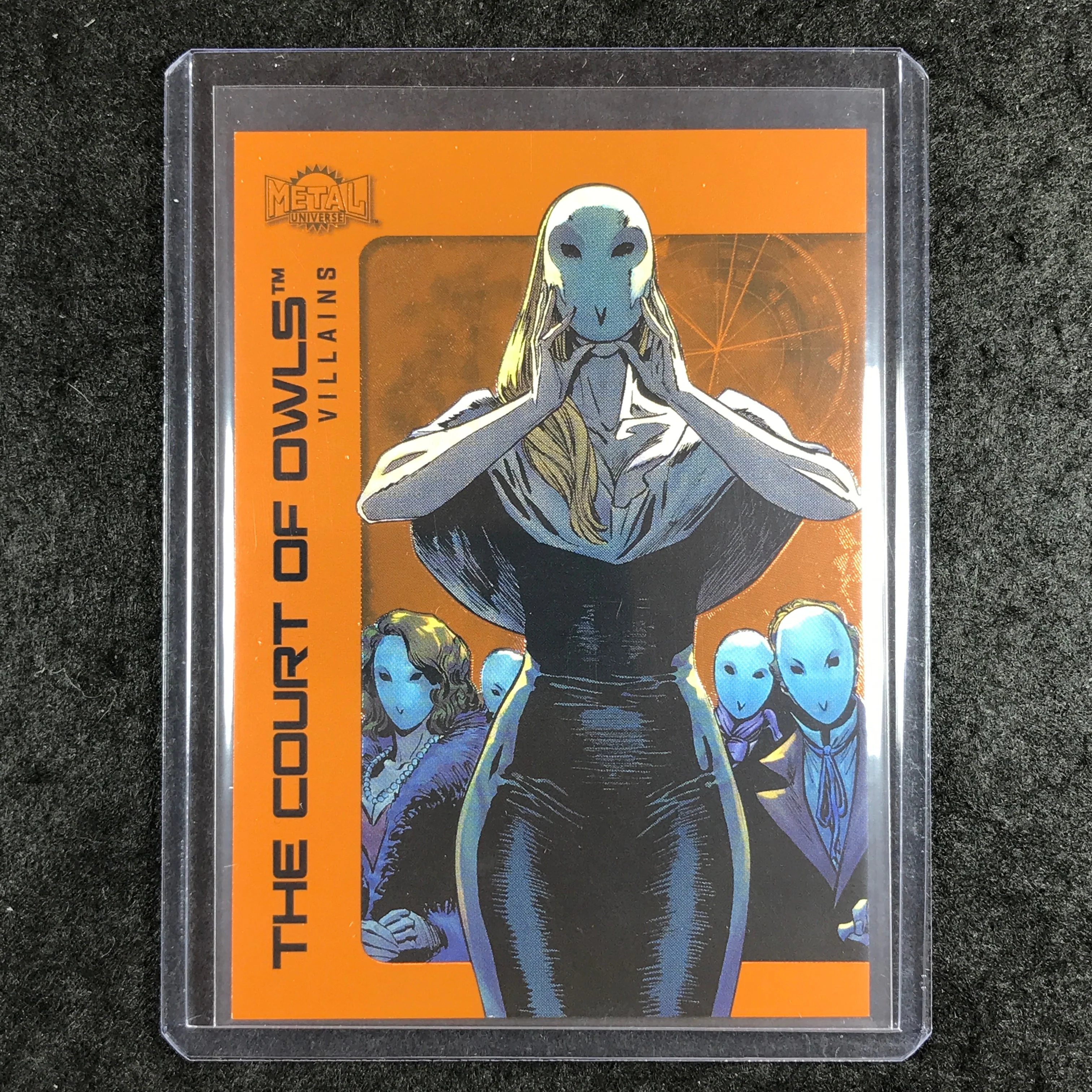 2025 Metal Universe Batman THE COURT OF OWLS High Series Orange FX 2/25 #146