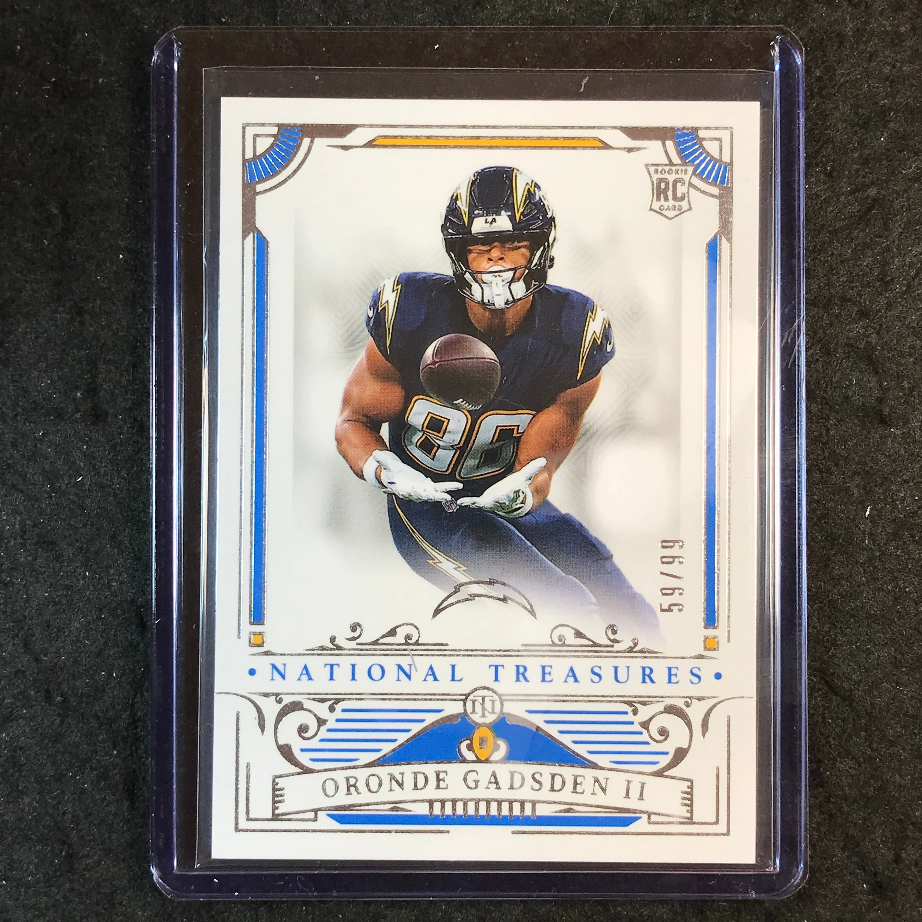 2025 National Treasures Football ORONDE GADSDEN II Rookie Base 59/99 #97