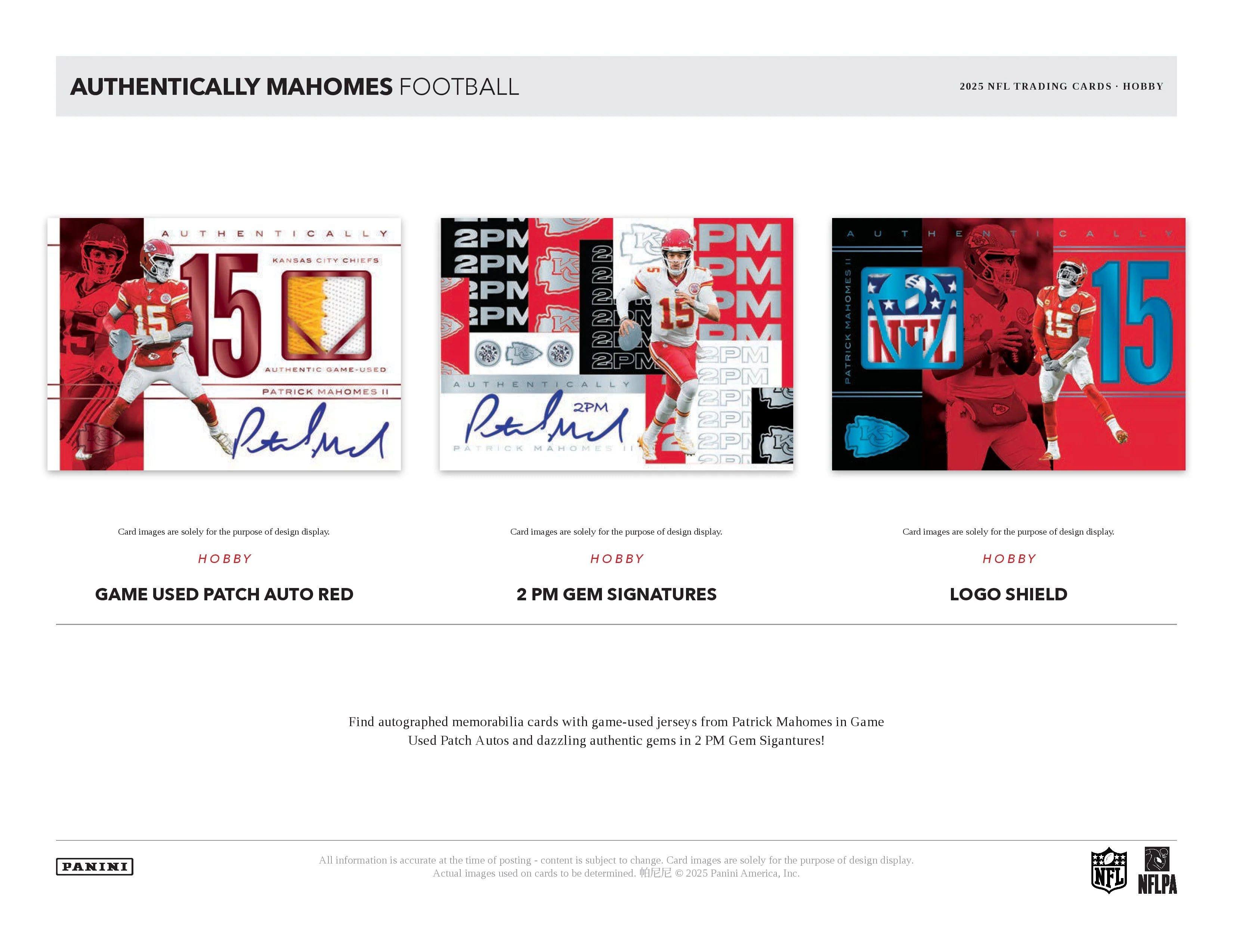 2025 Panini Authentically Mahomes Hobby Case - Image 3