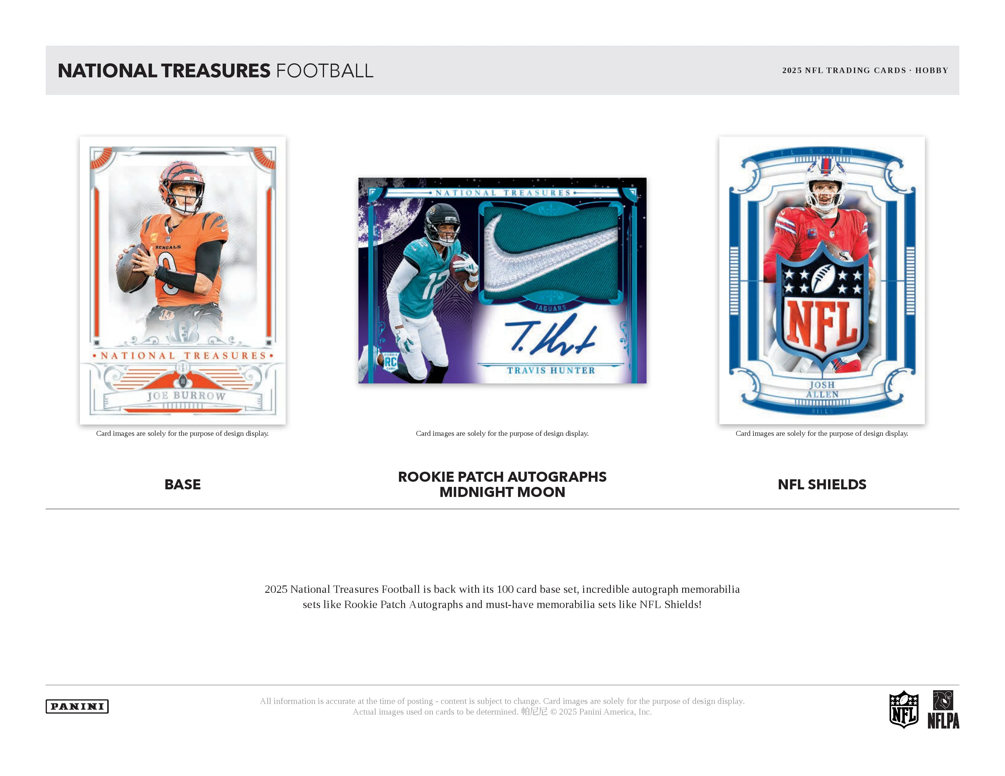 2025 Panini National Treasures Football Hobby Box - Image 3